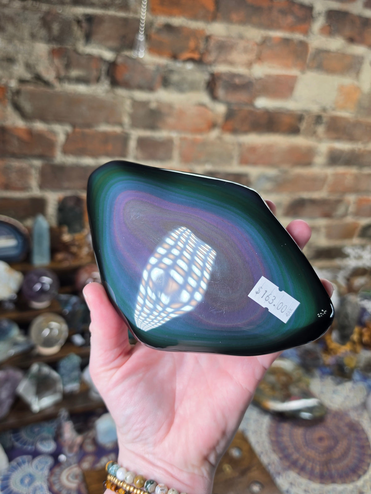 Rainbow Obsidian Freeform