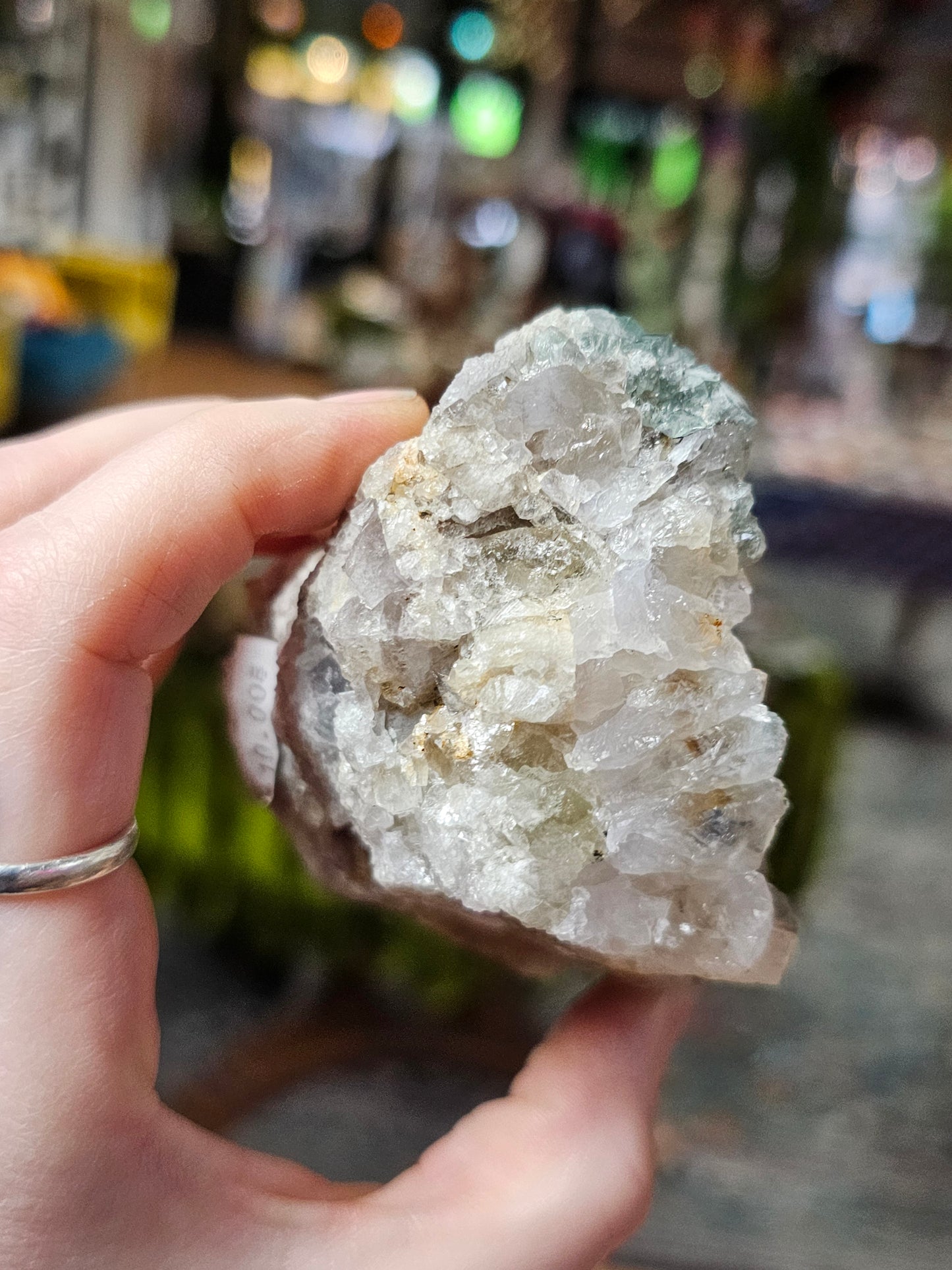 Diana Maria Fluorite on Quartz