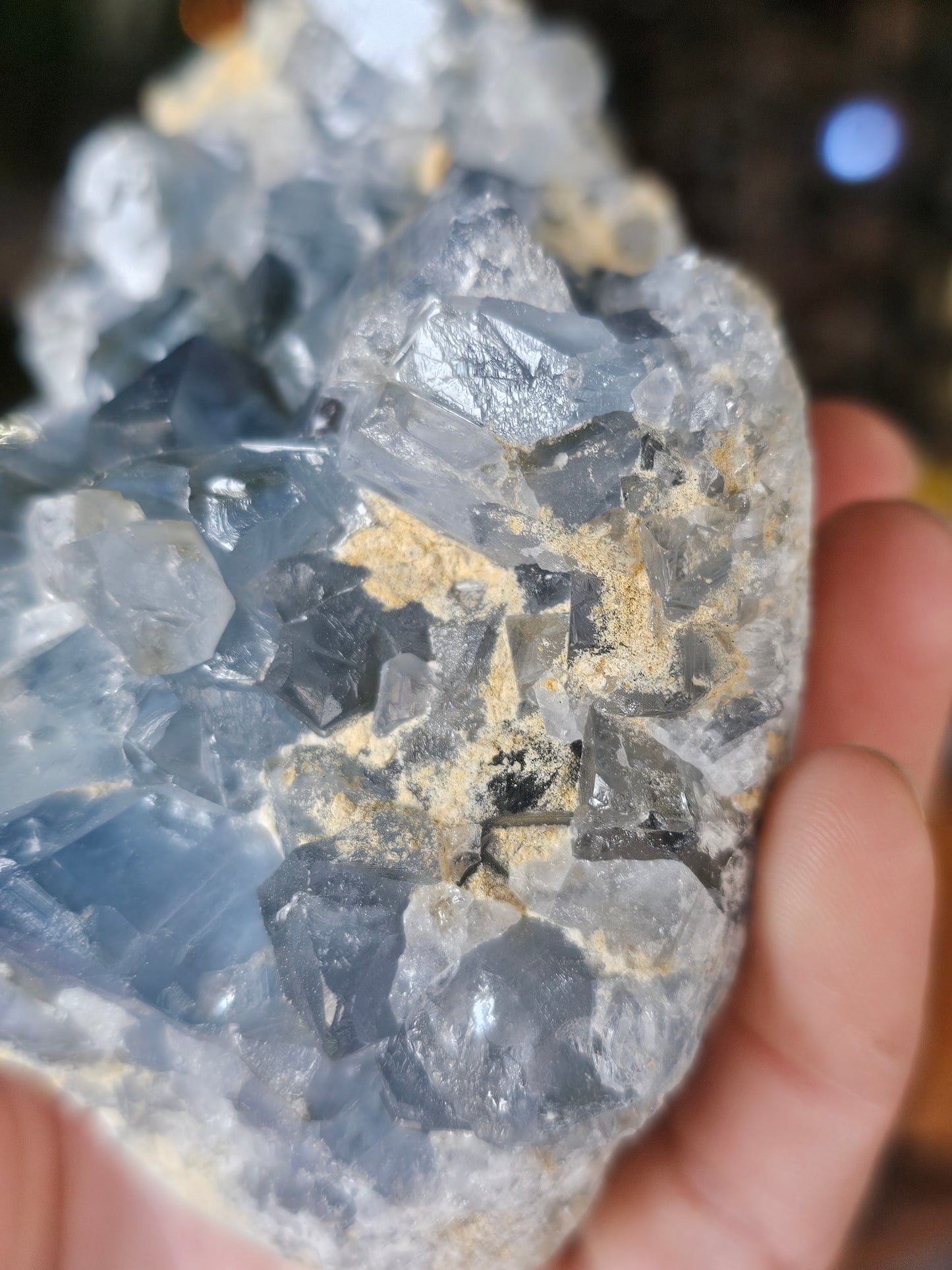Celestite Cluster