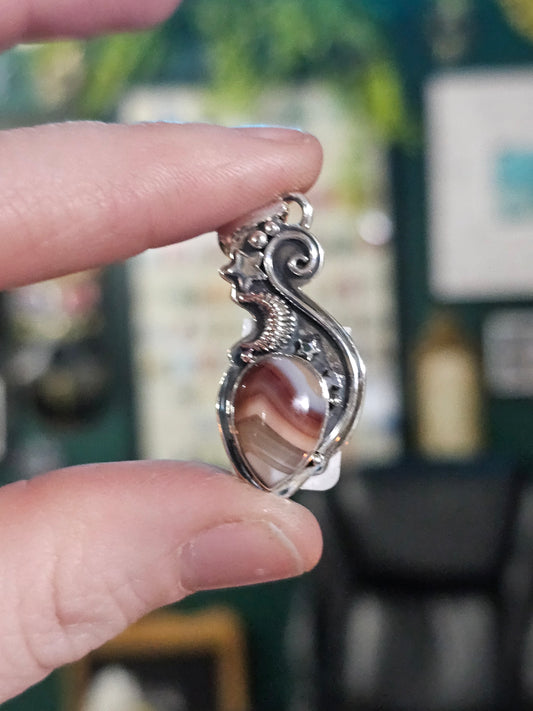 Sardonyx Agate Pendant