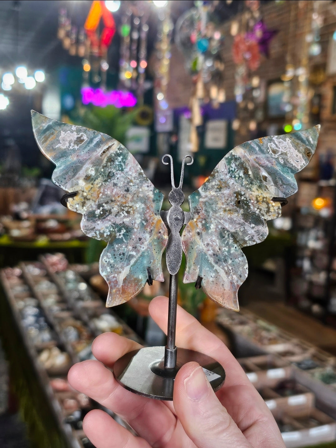 Fancy Jasper Butterfly Wings
