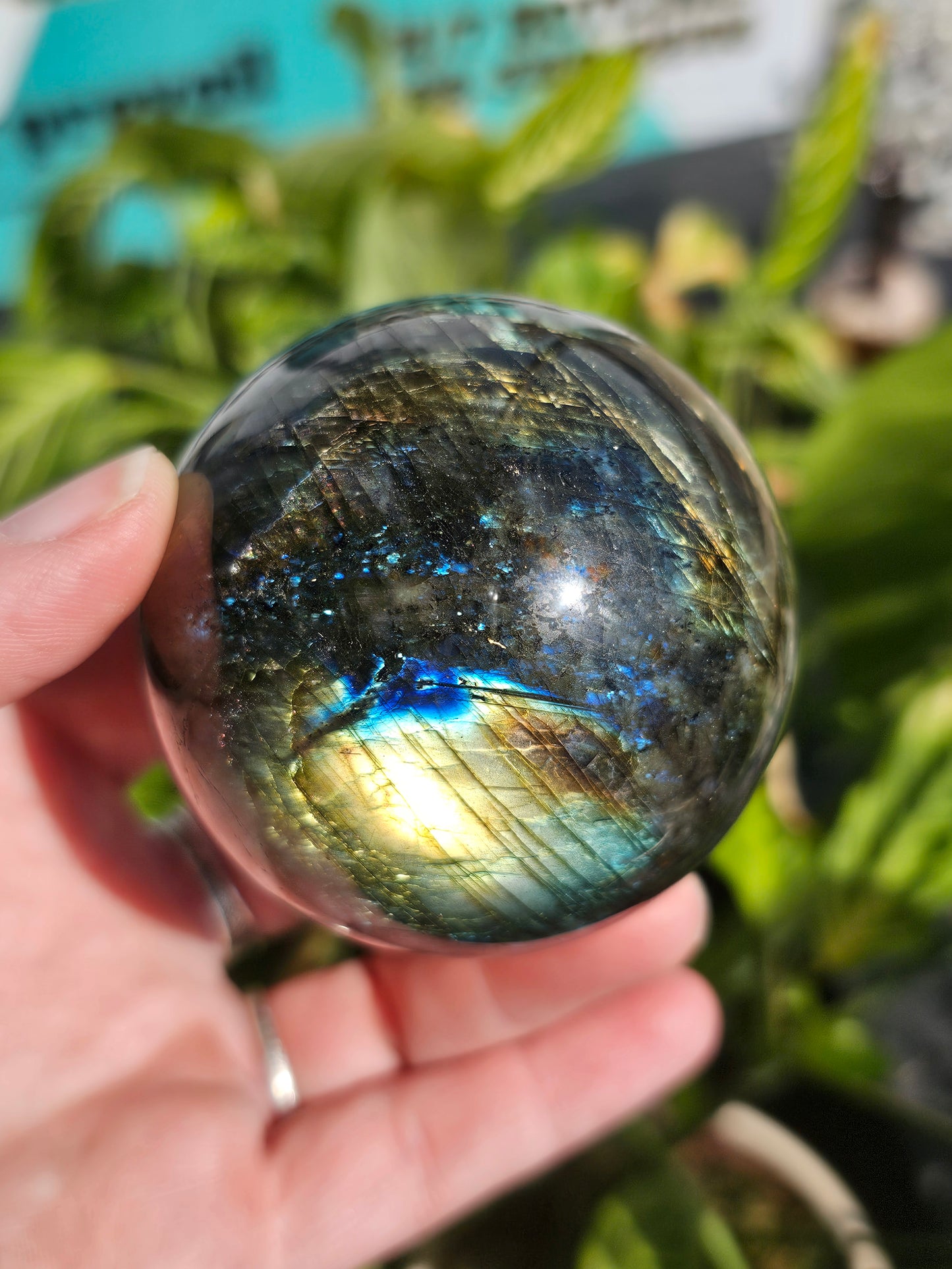 Labradorite Sphere