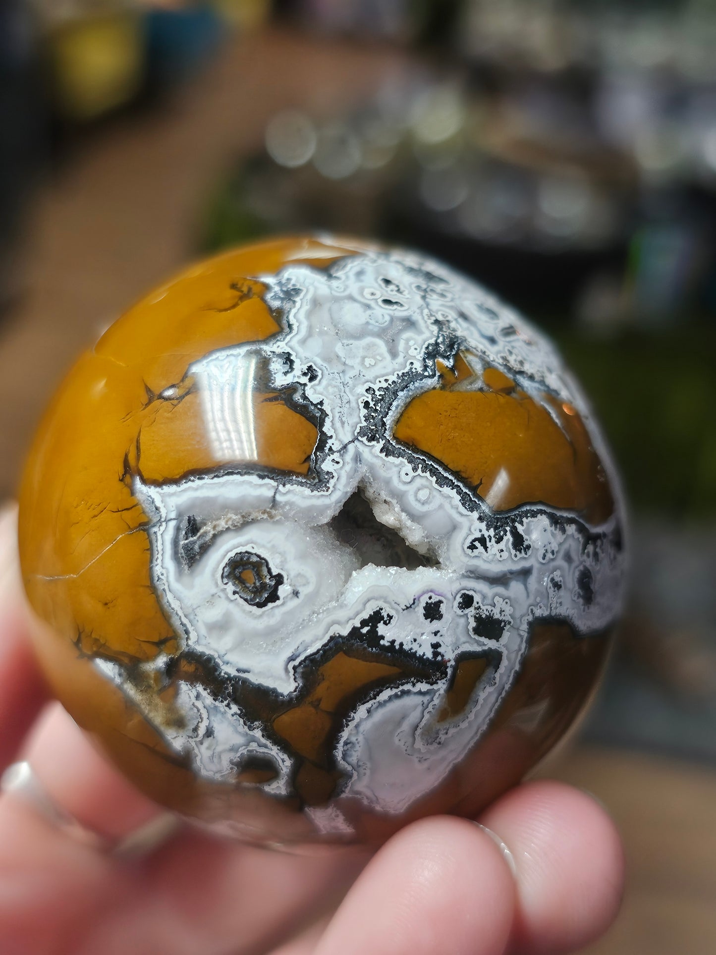 Canyon Jasper Sphere