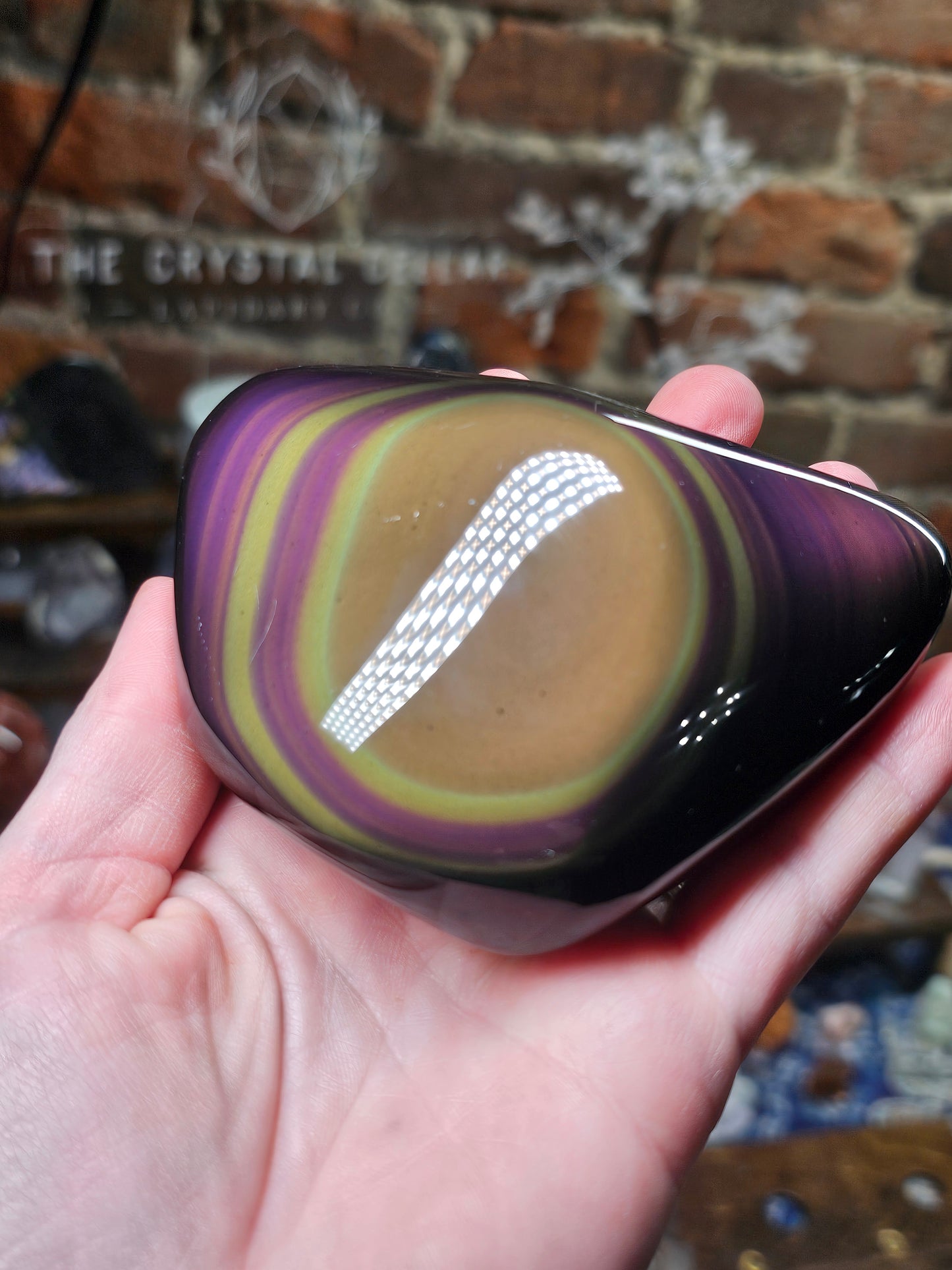 High Grade Rainbow Obsidian Free form