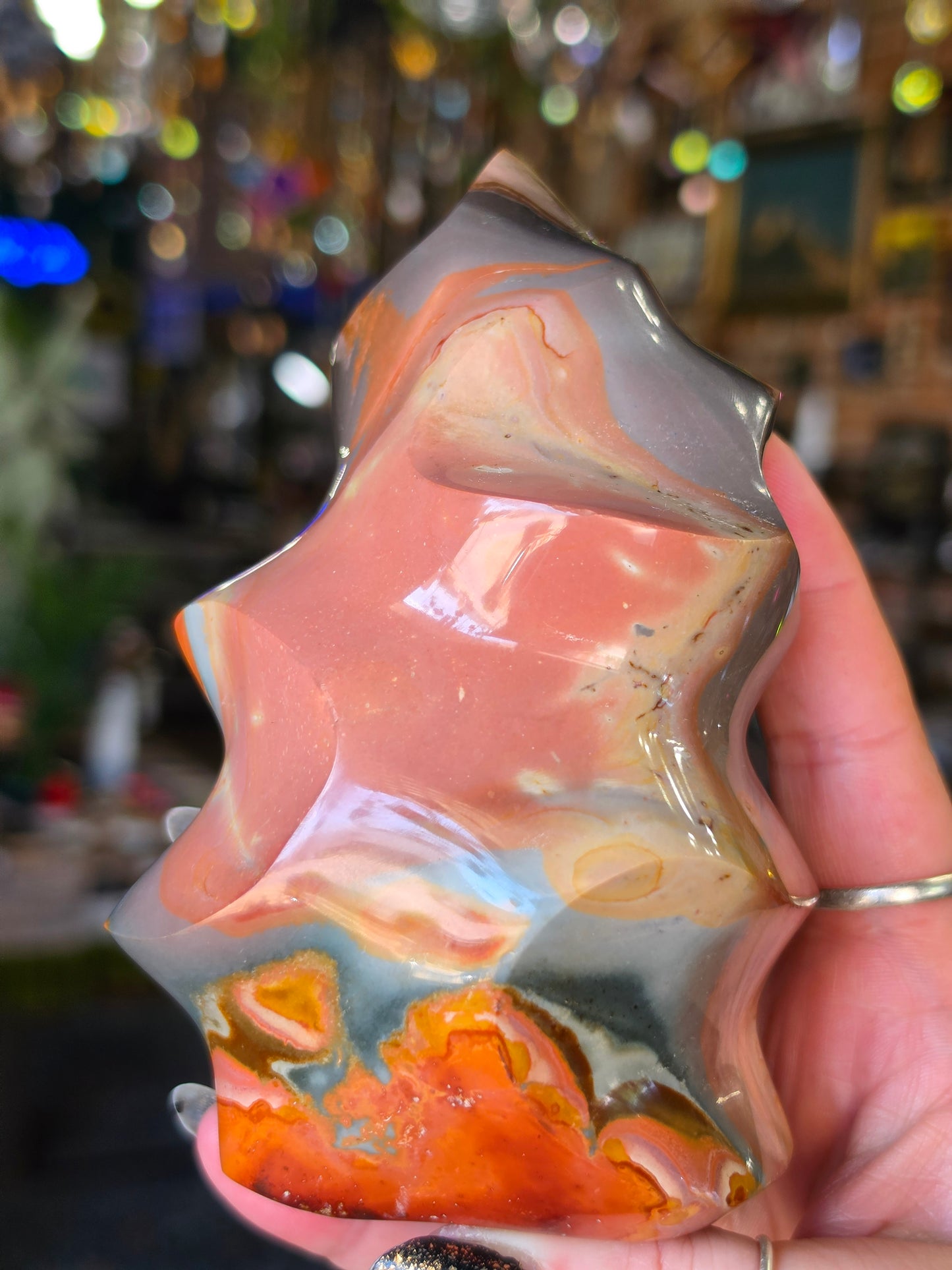 Polychrome Jasper Flame