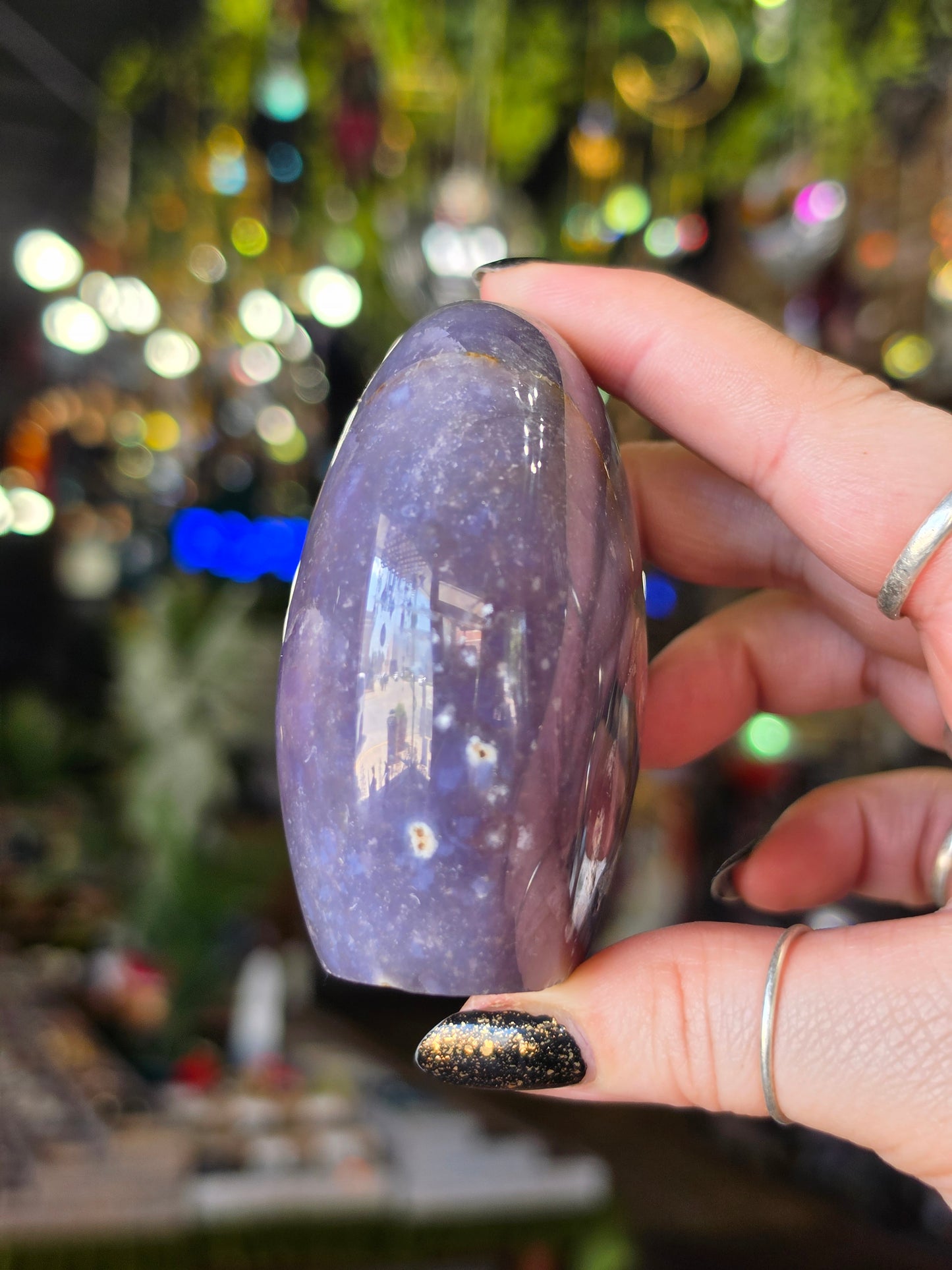 Purple Agate Free Form