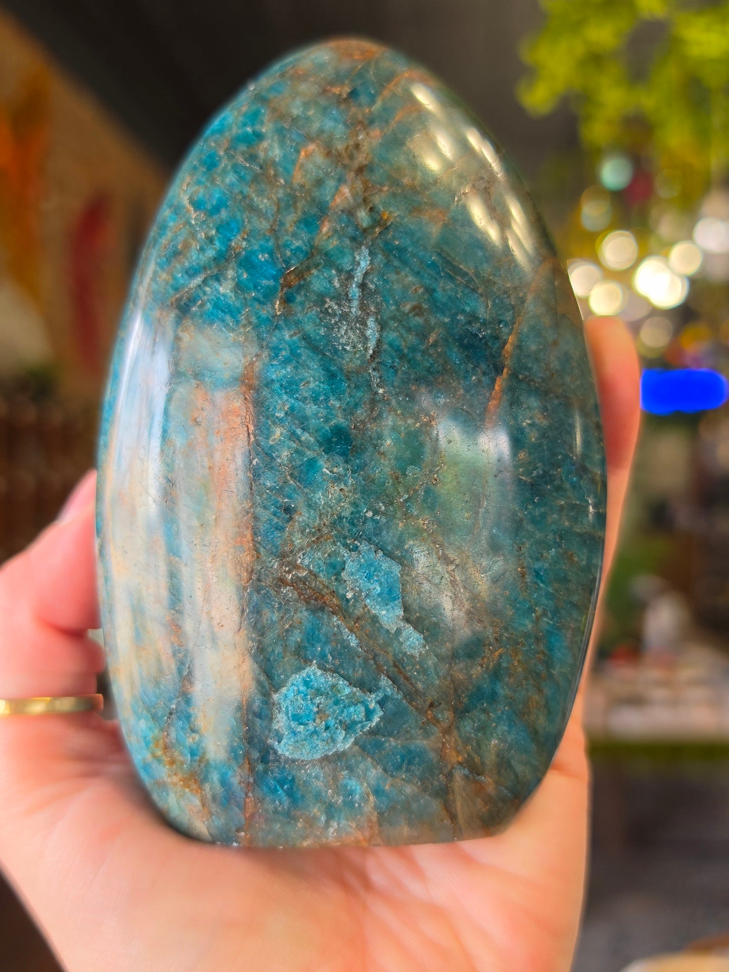 Blue Apatite Freeform
