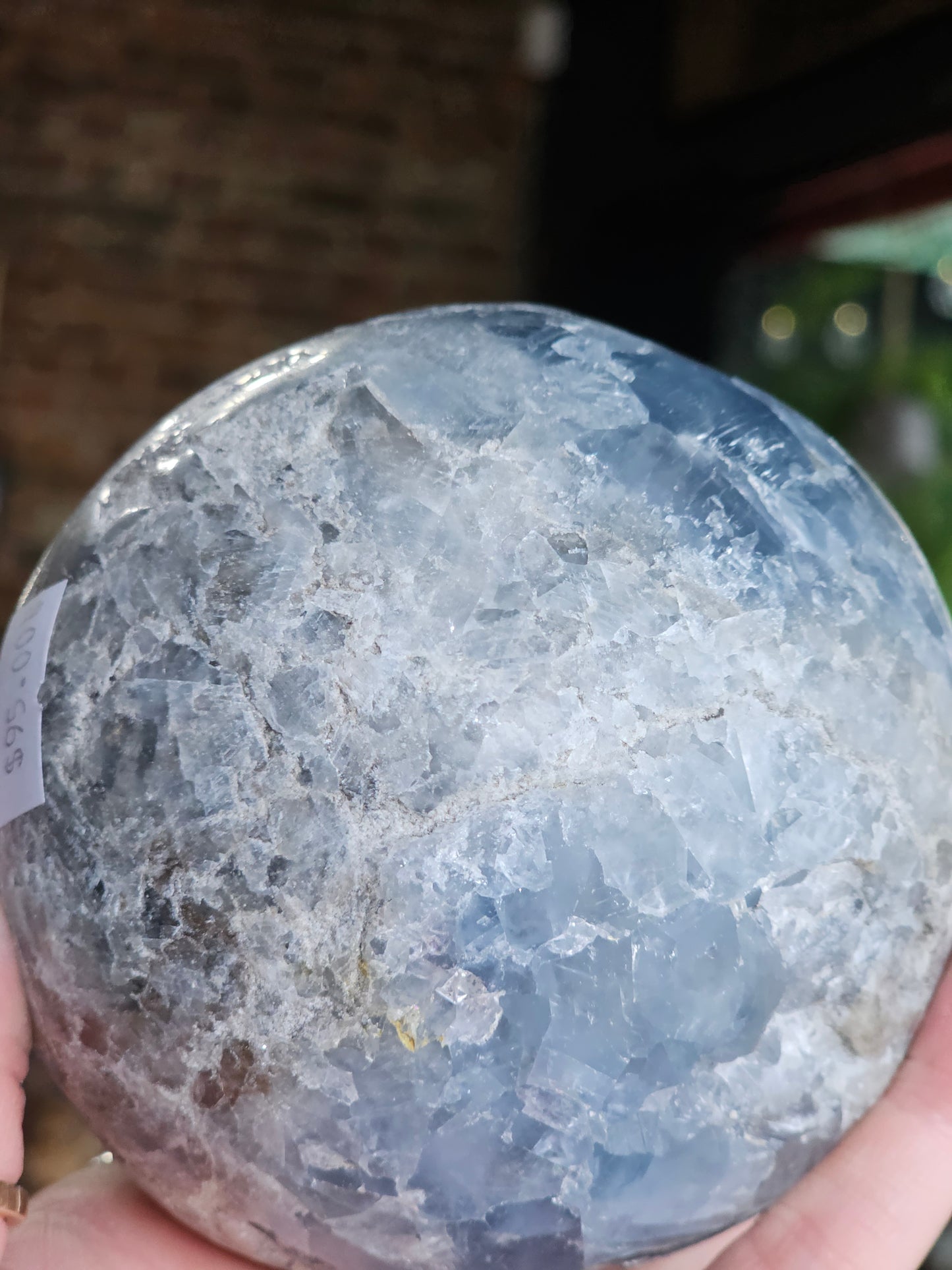 Celestite Sphere