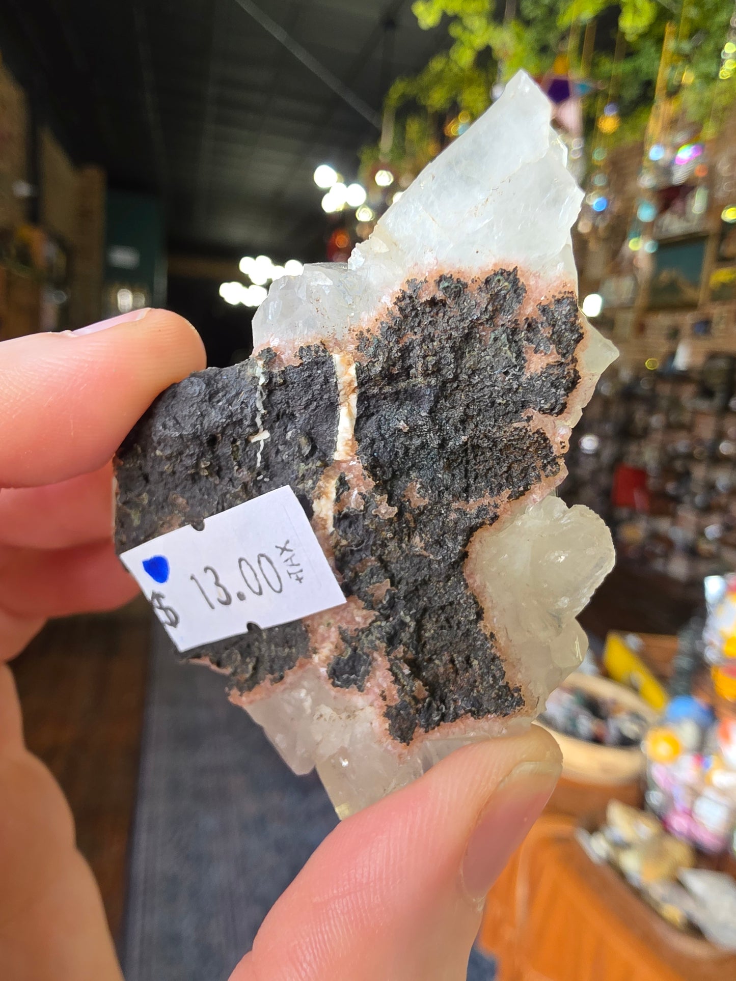 Stilbite on Apophyllite