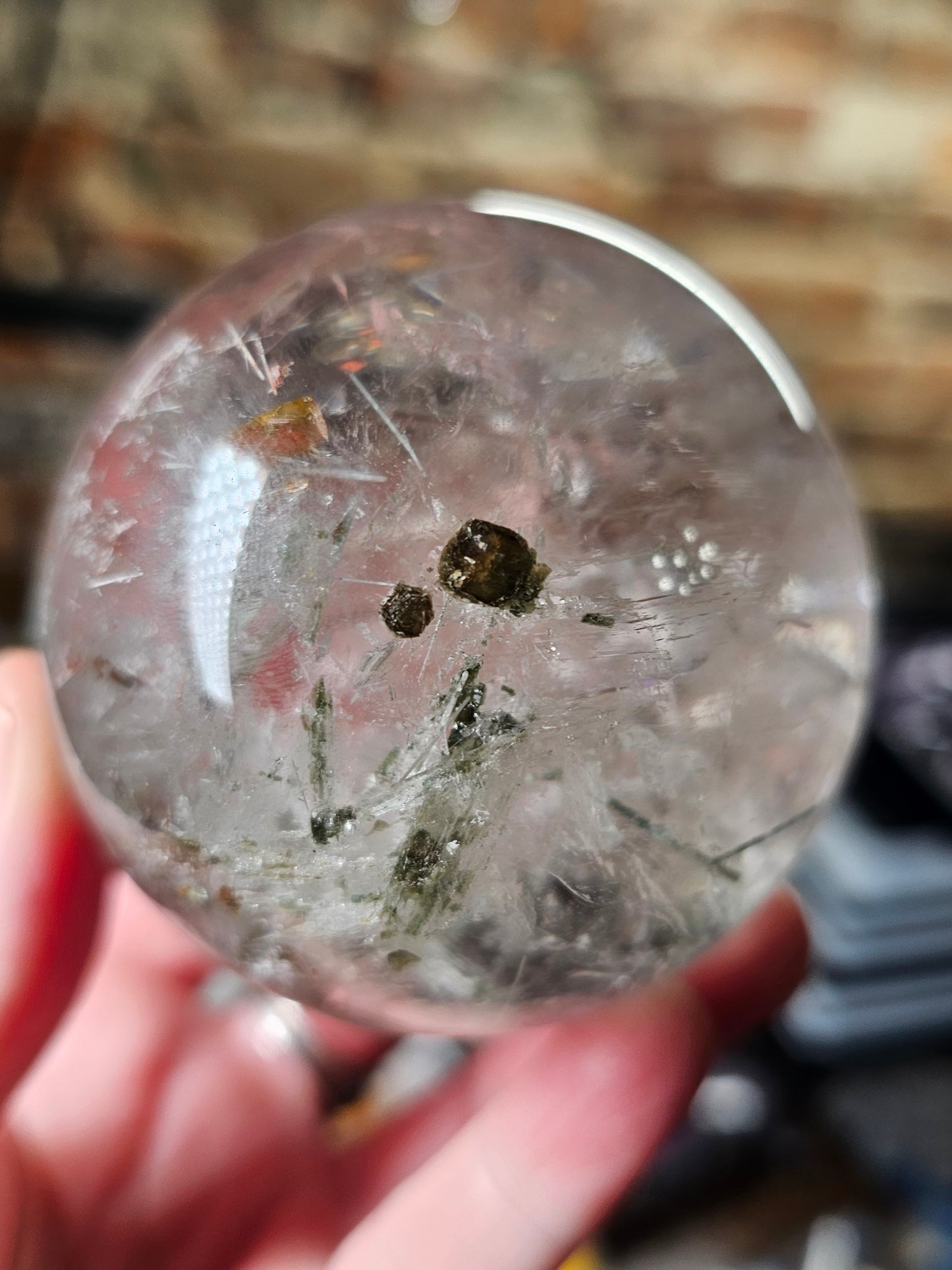 Included Quartz Sphere