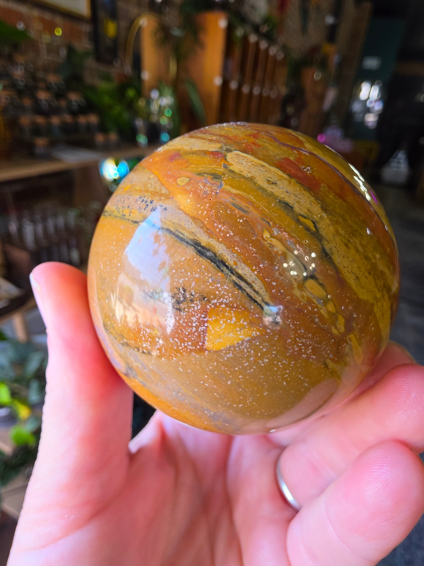 Fancy Jasper Sphere