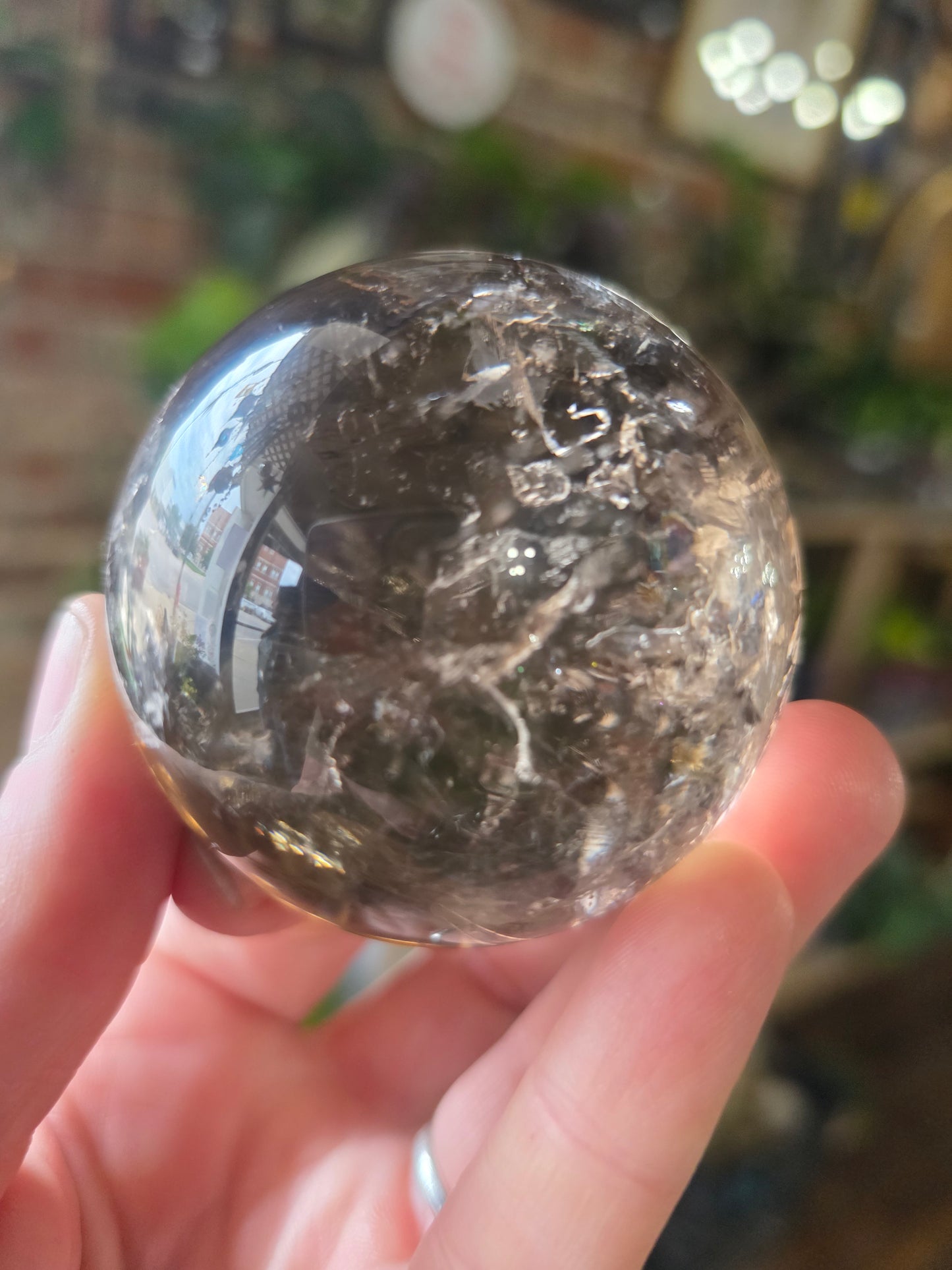 Smoky Quartz Sphere