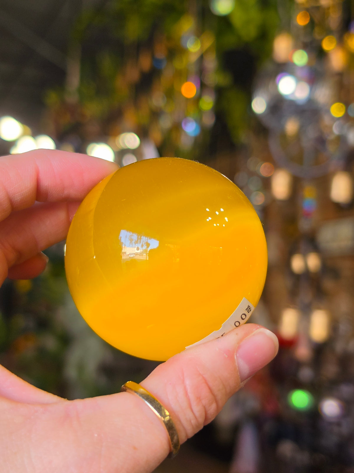 Synthetic Cats Eye Sphere
