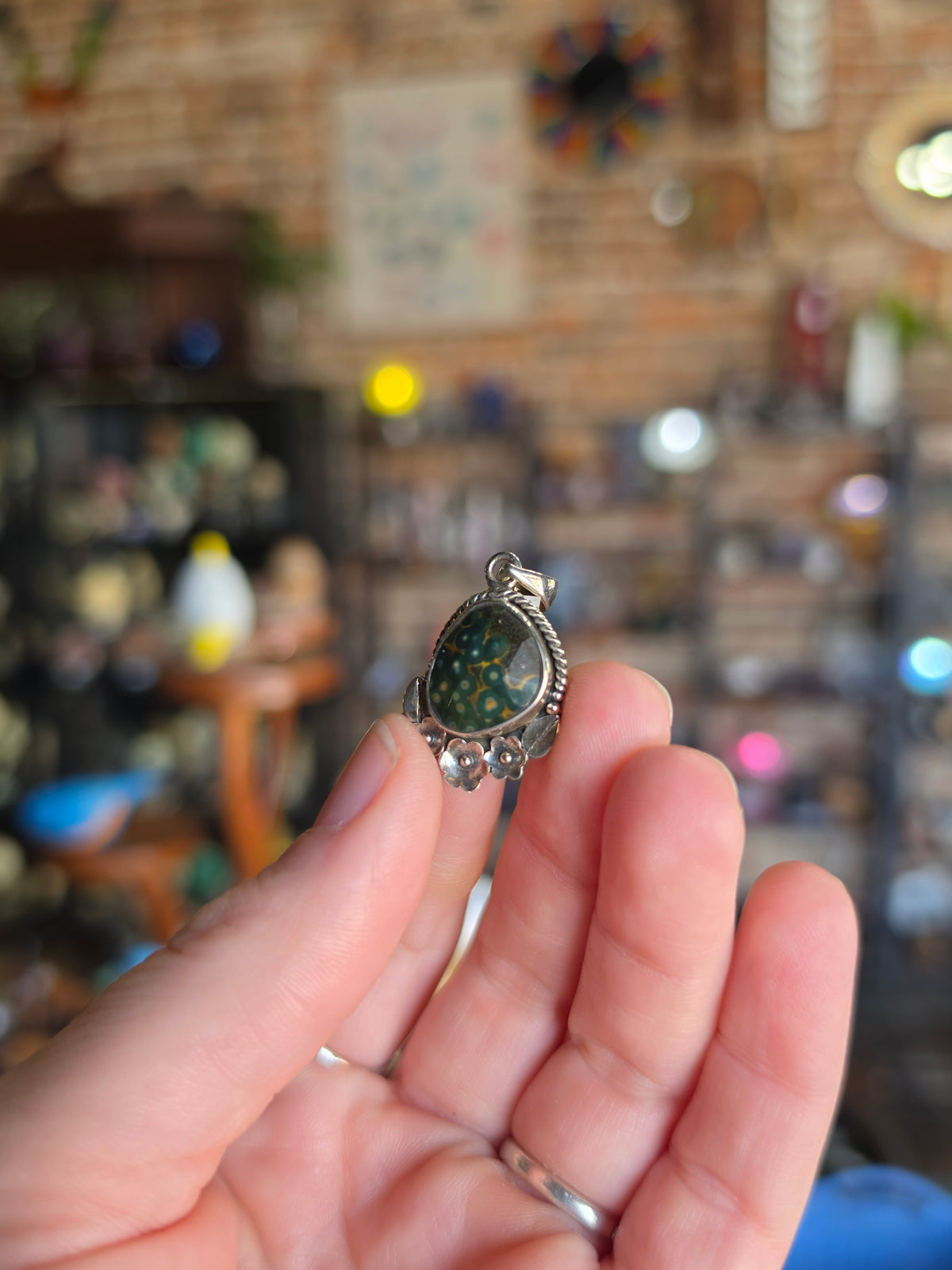 Ocean Jasper Pendant