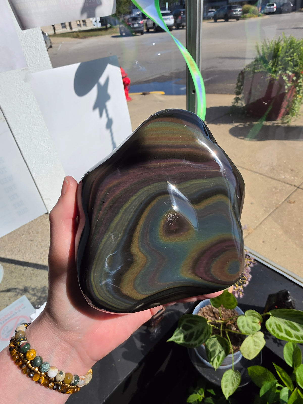 Rainbow Obsidian Freeform