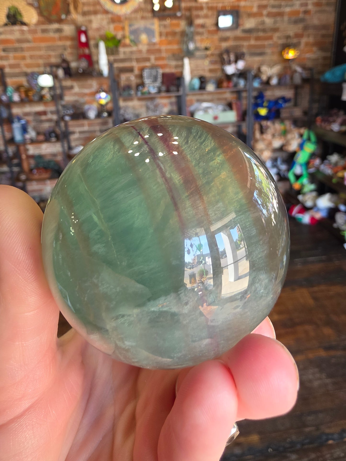 Candy Fluorite Sphere