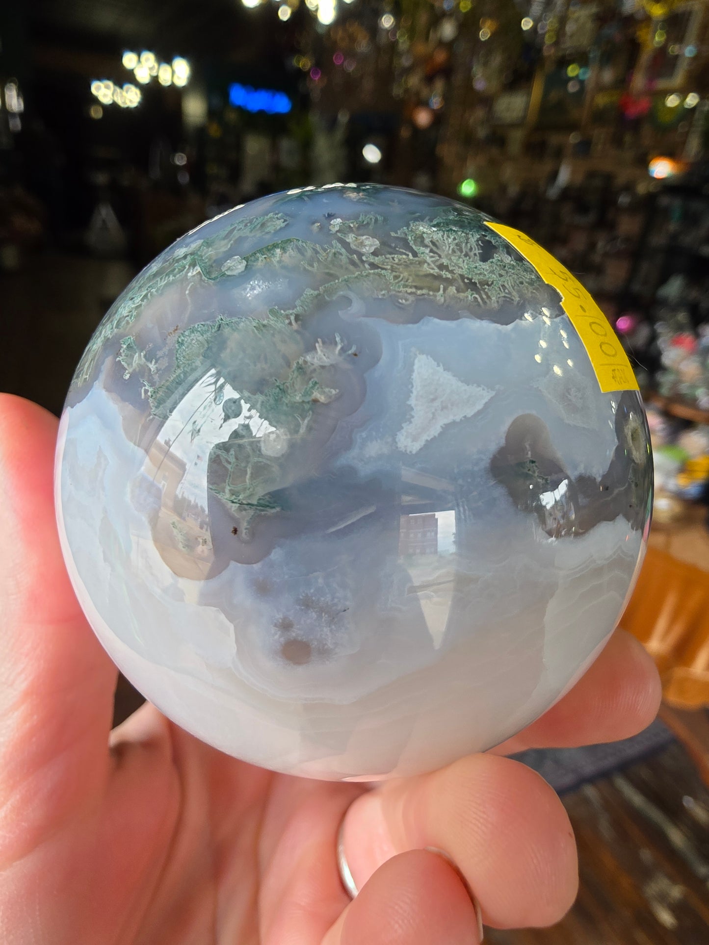 Moss Agate Sphere