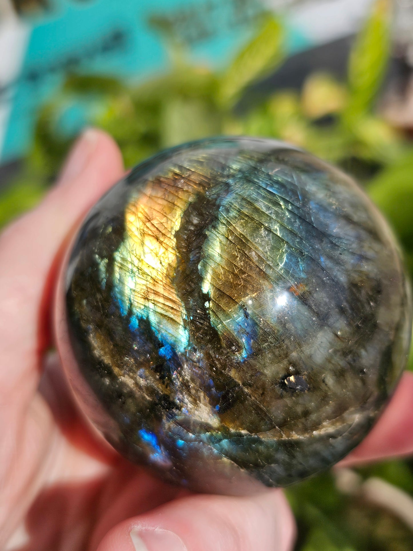Labradorite Sphere