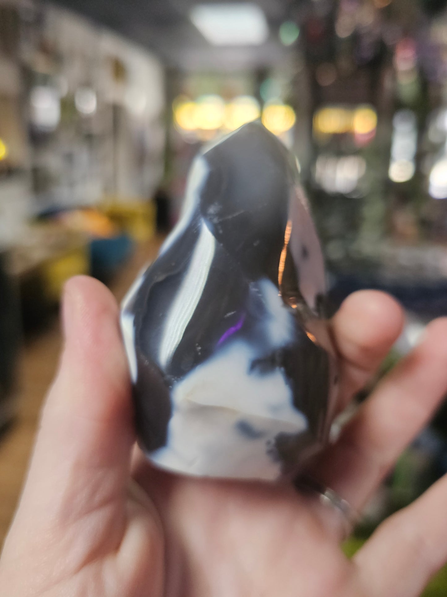 Orca Agate Flame
