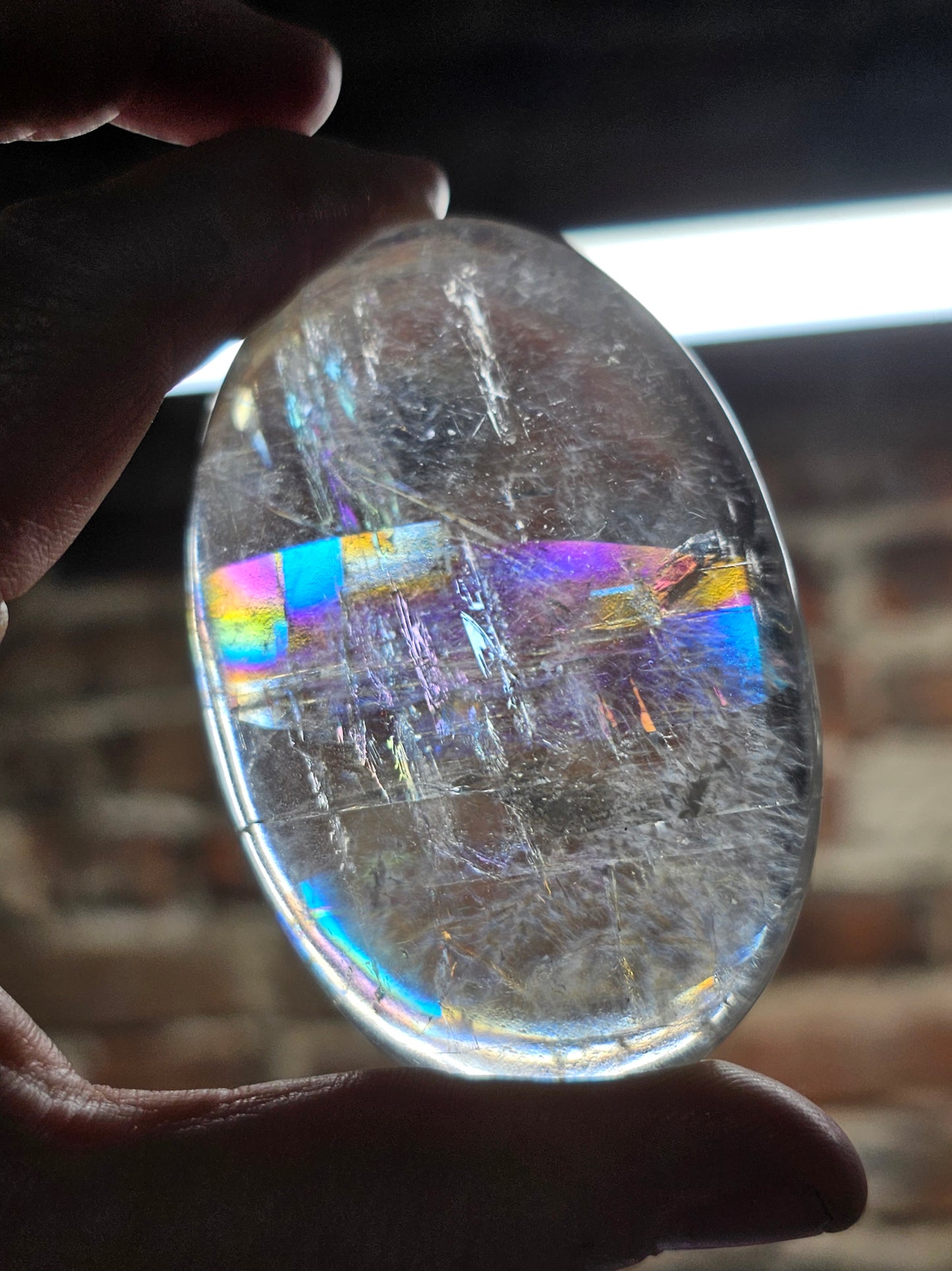 Medium to Large Optical Calcite palmstones