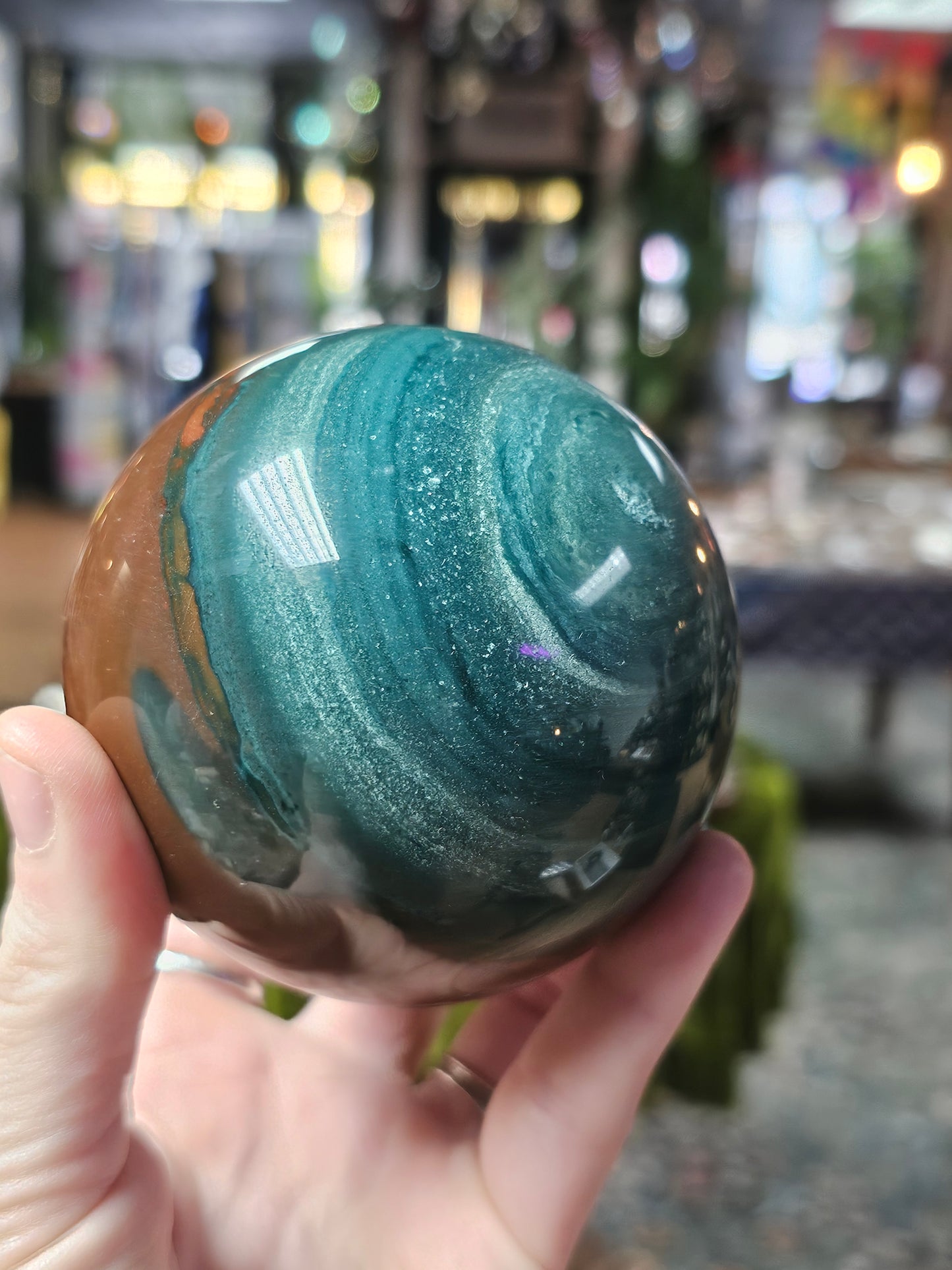 Fancy Jasper Sphere