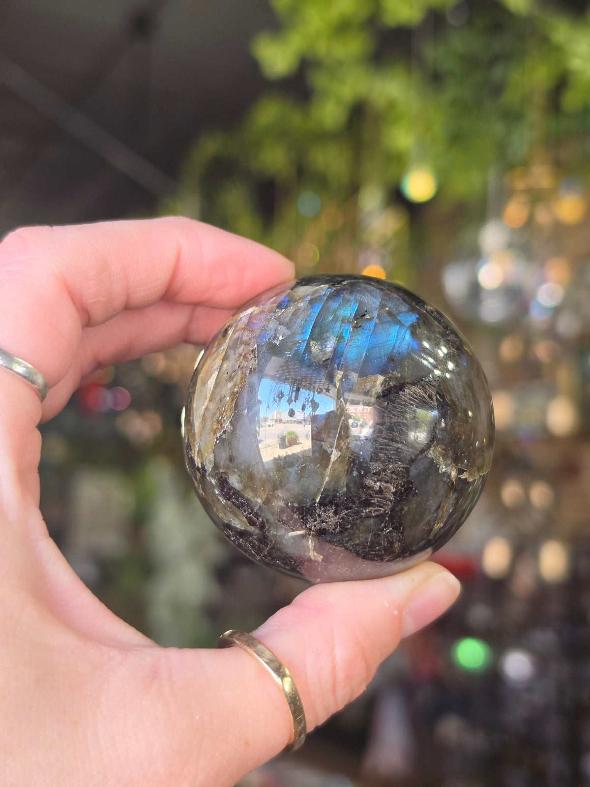 Labradorite Sphere