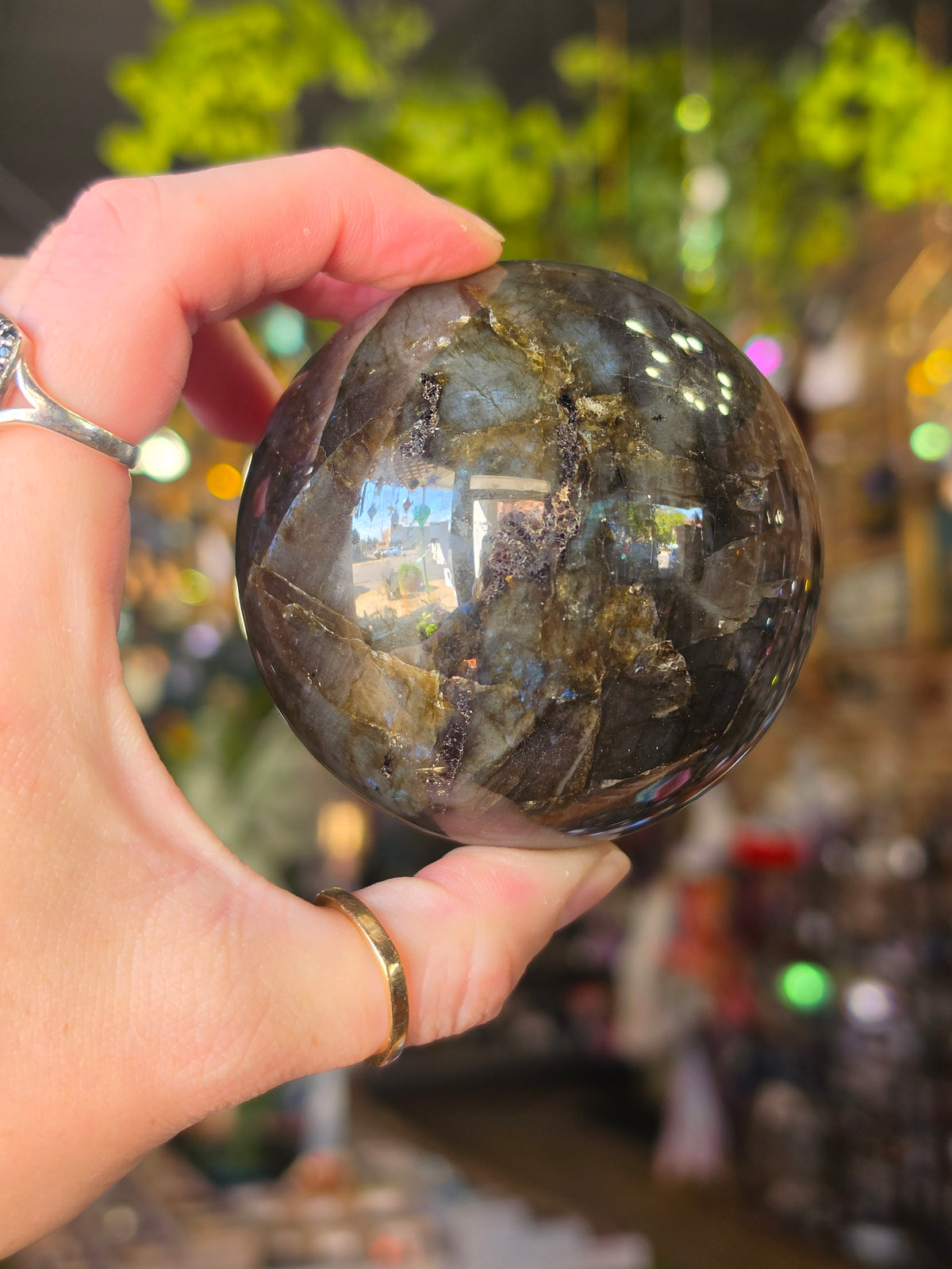 Labradorite Sphere