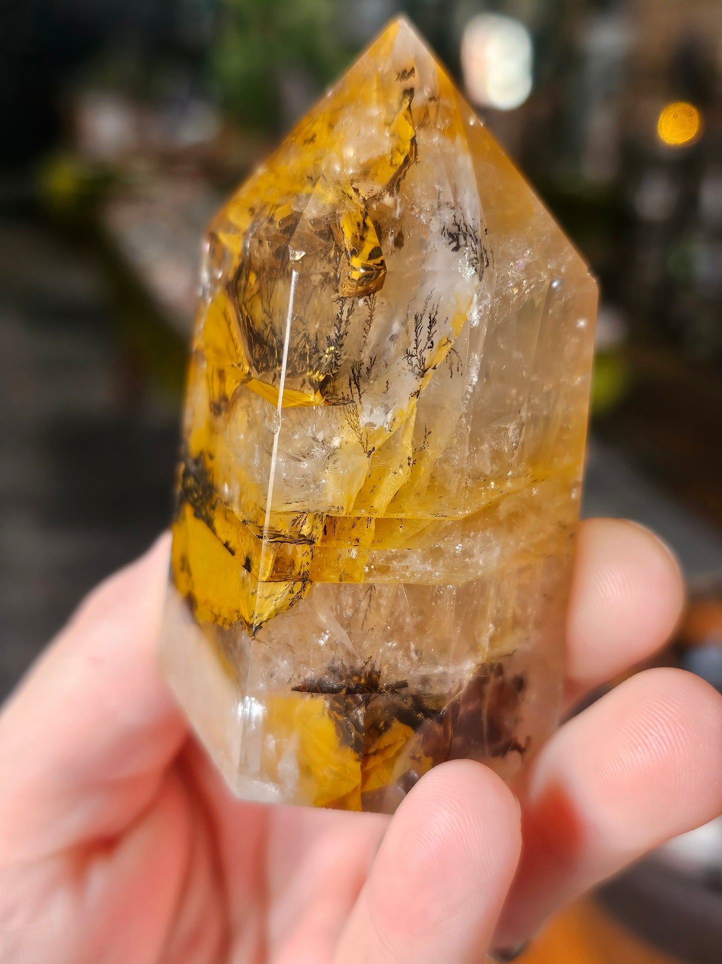 Dendritic Golden Healer Point