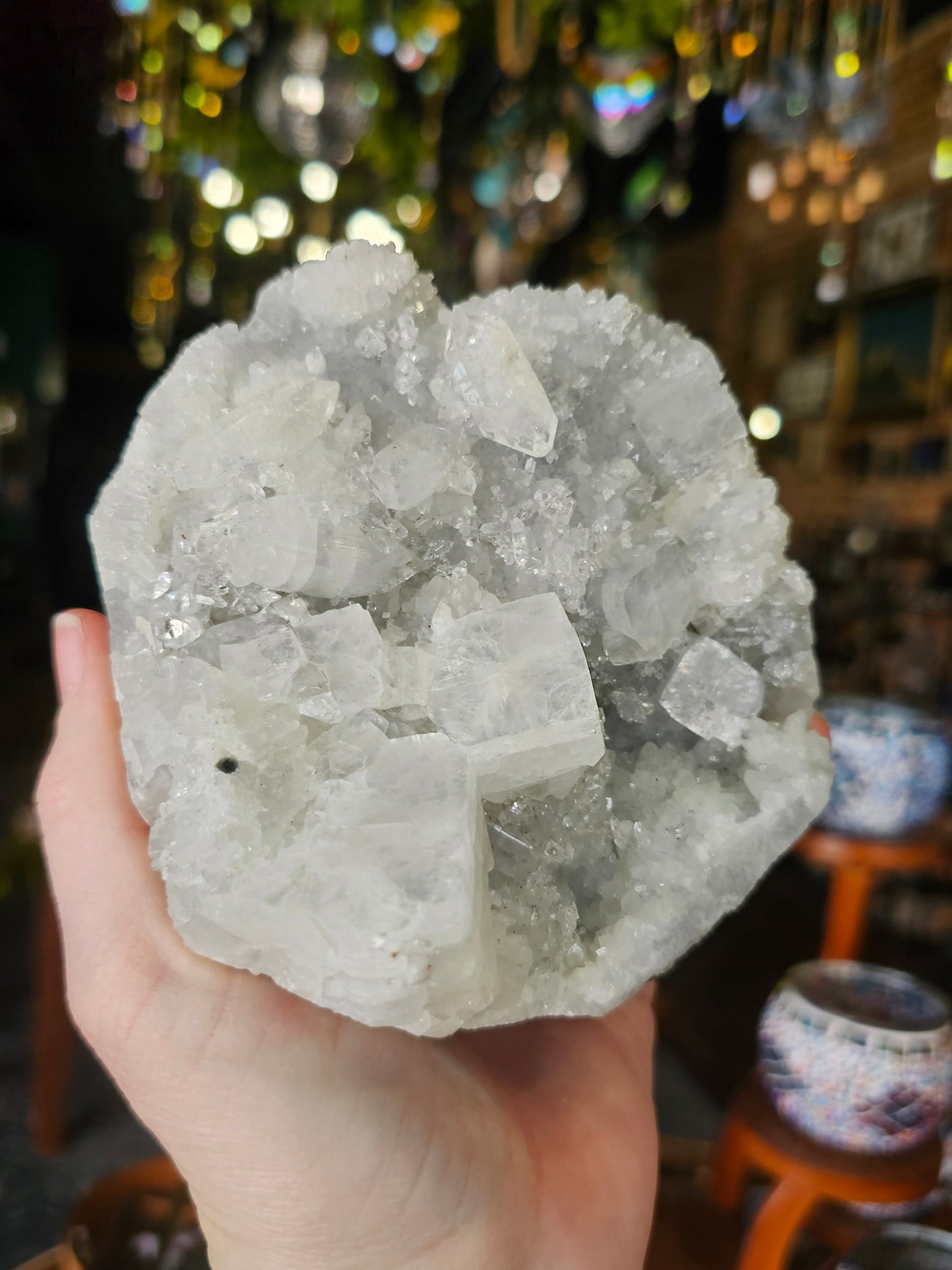 Apophyllite Cluster
