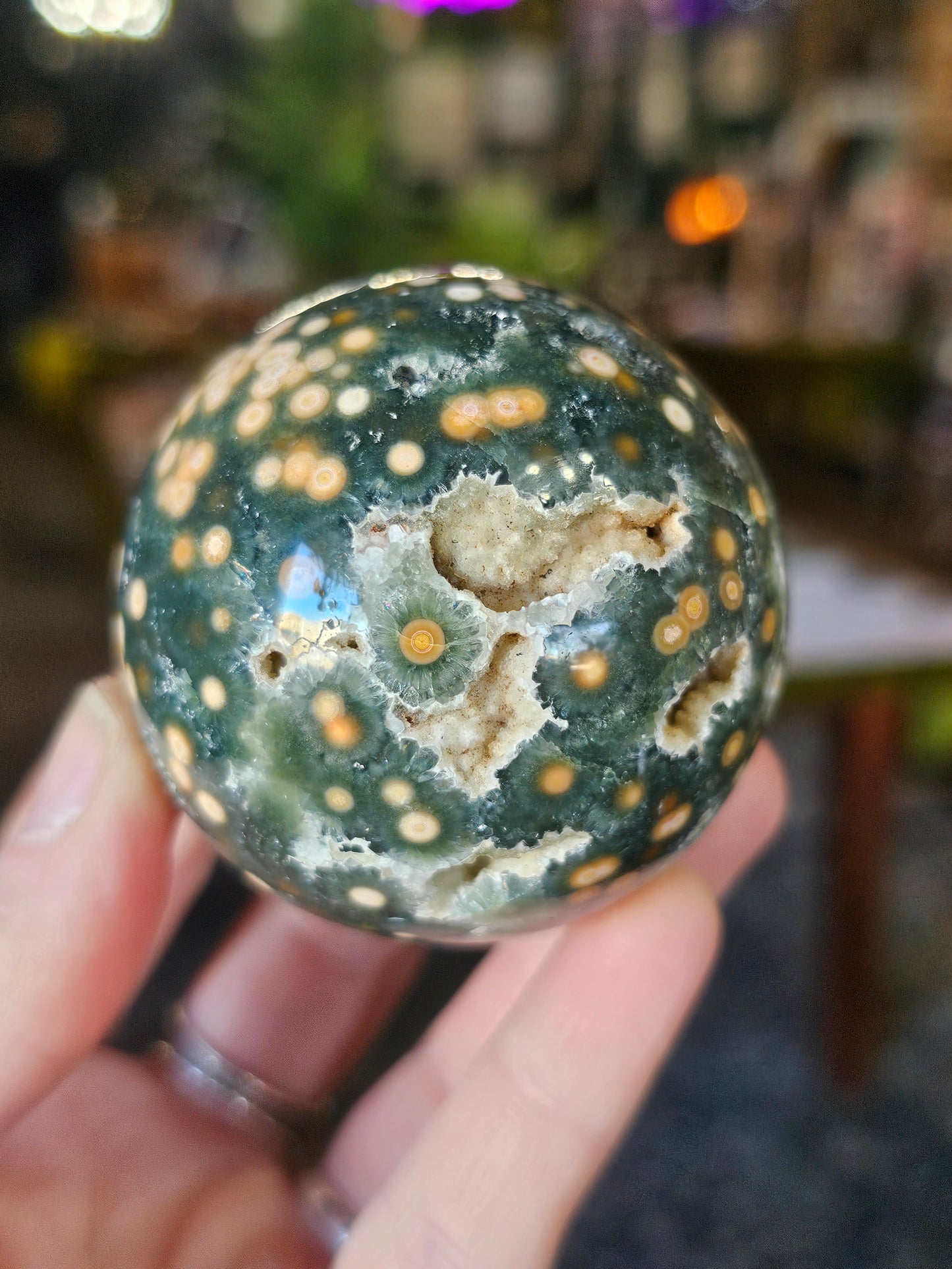 Ocean Jasper Sphere
