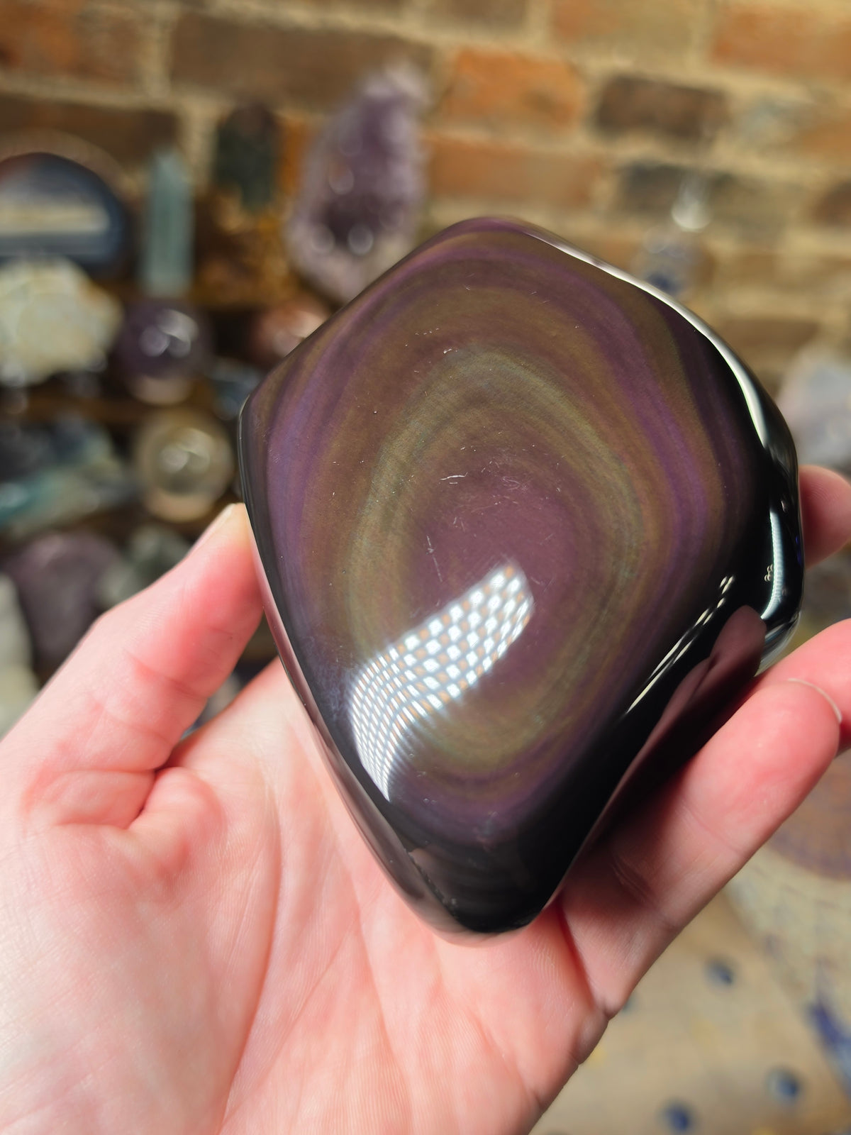 Rainbow Obsidian Freeform