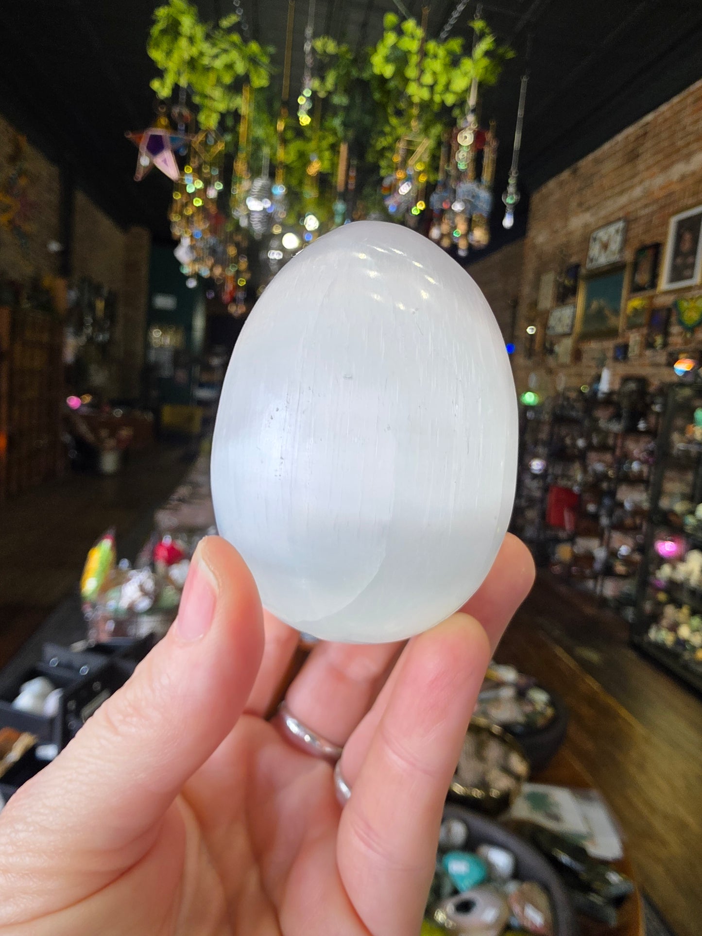 Satin Spar Egg