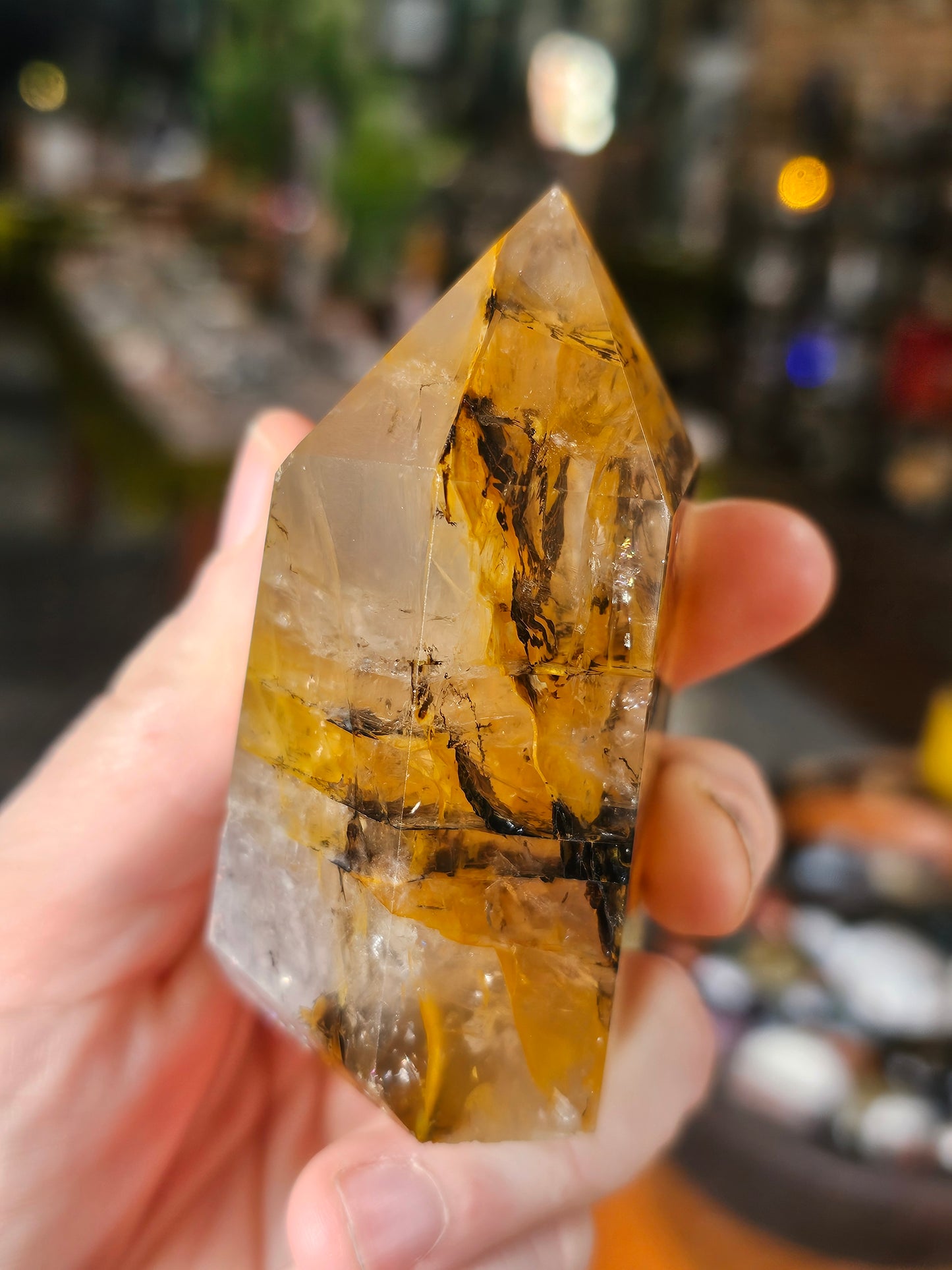 Dendritic Golden Healer Point