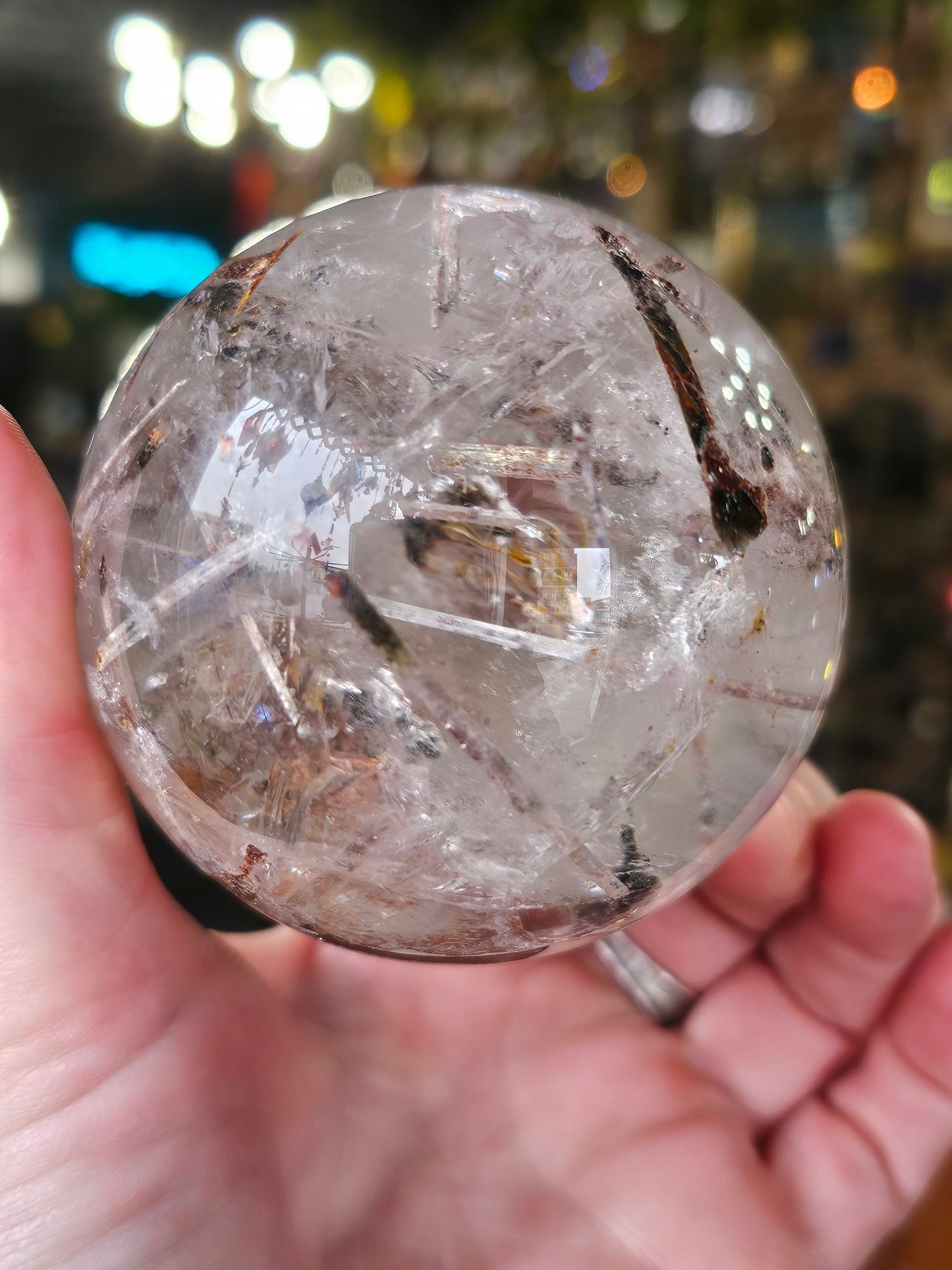 Included Quartz Sphere