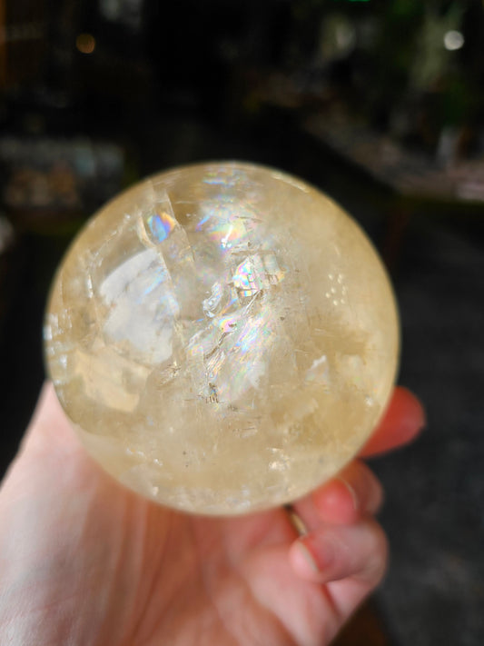 Optical Calcite Sphere