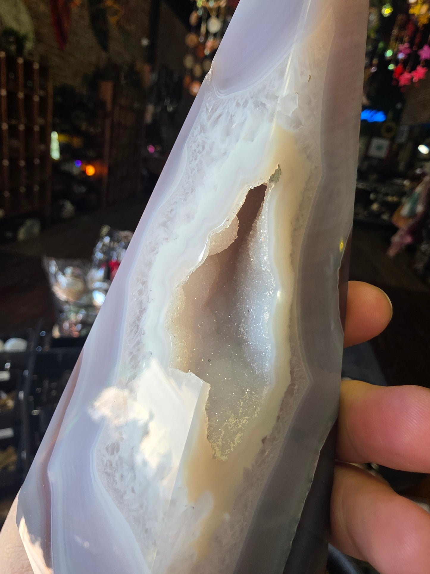 Brazilian Agate Tower