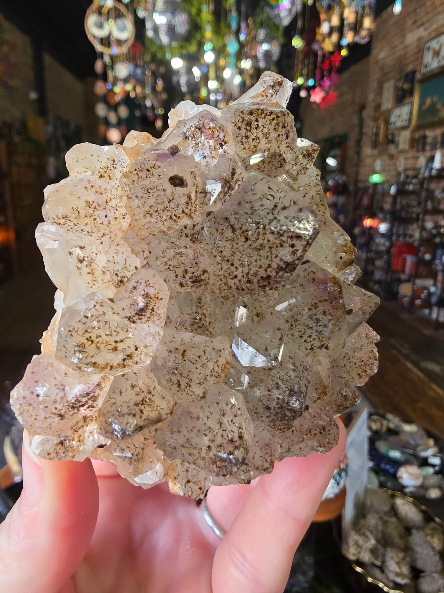 Included Amethyst Cluster