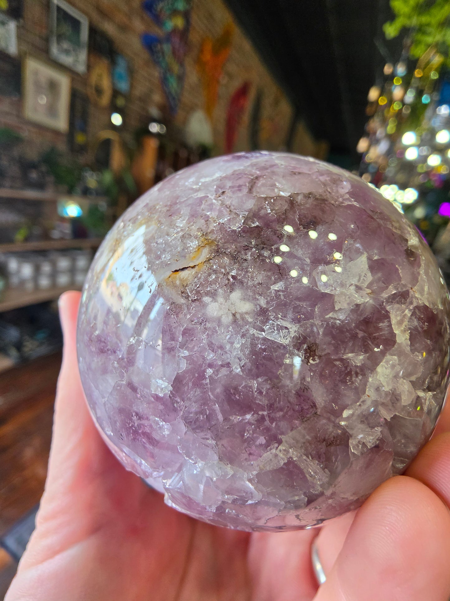 Amethyst Flower Agate