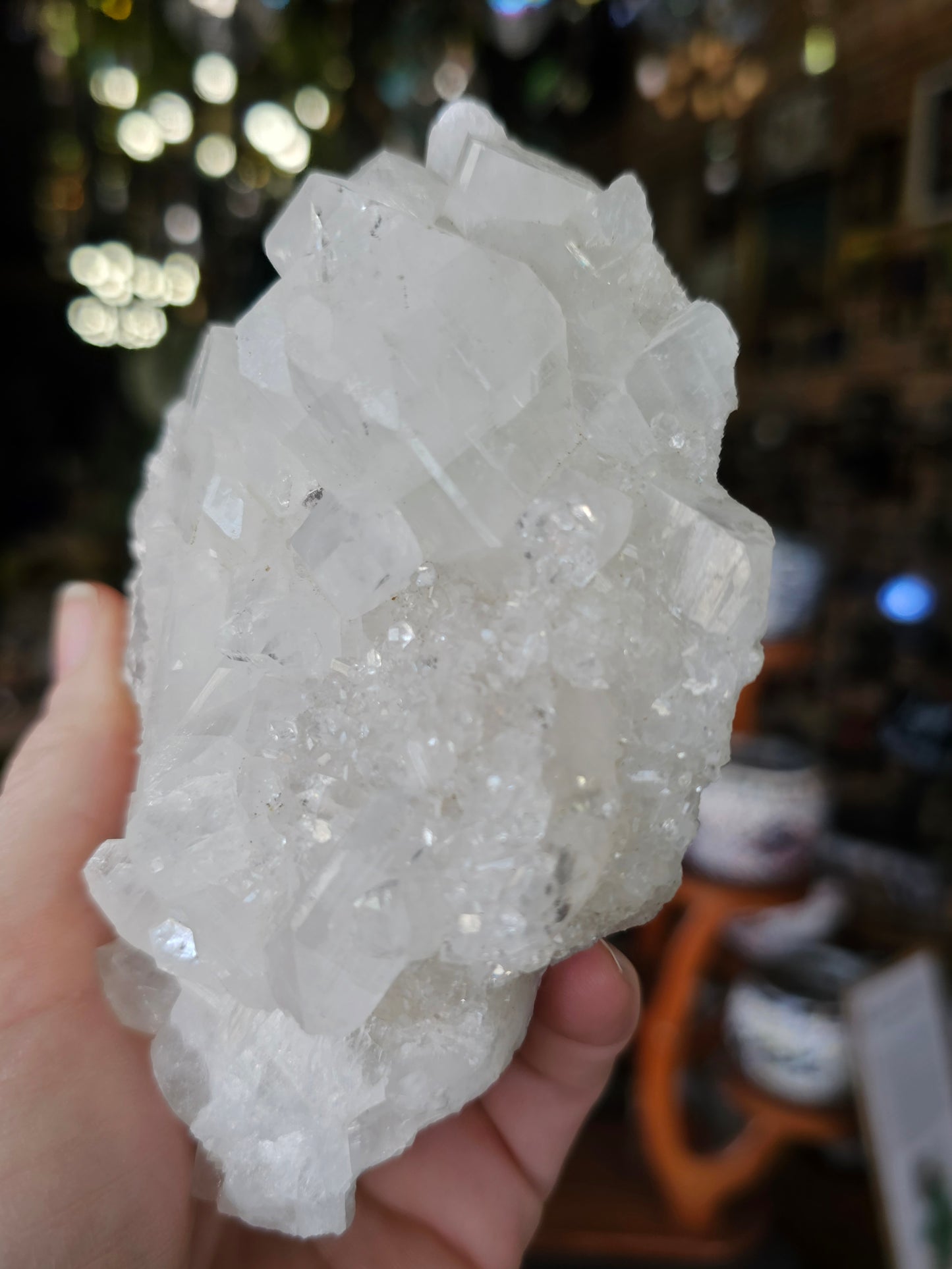 Apophyllite Cluster