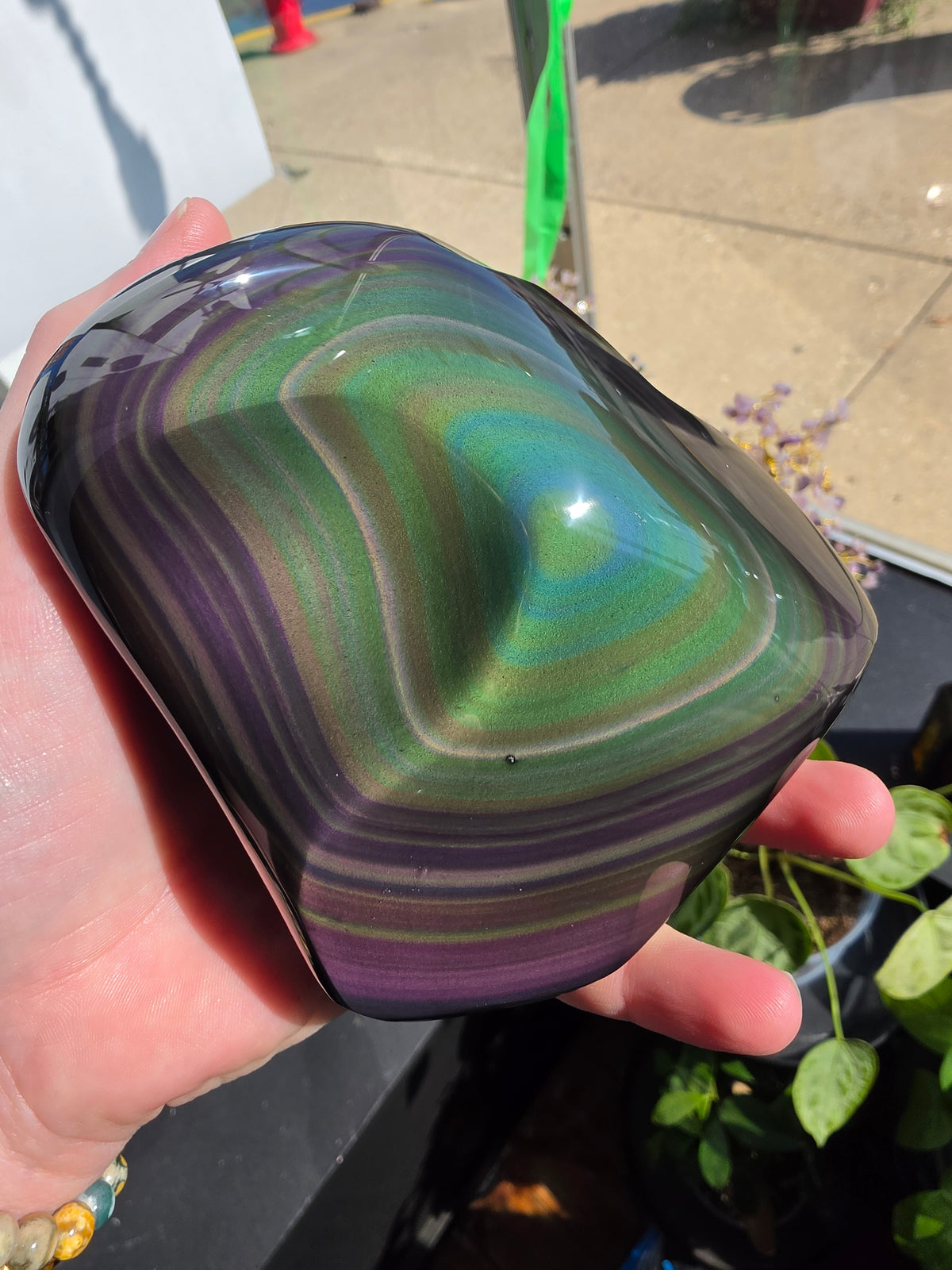 Rainbow Obsidian Freeform
