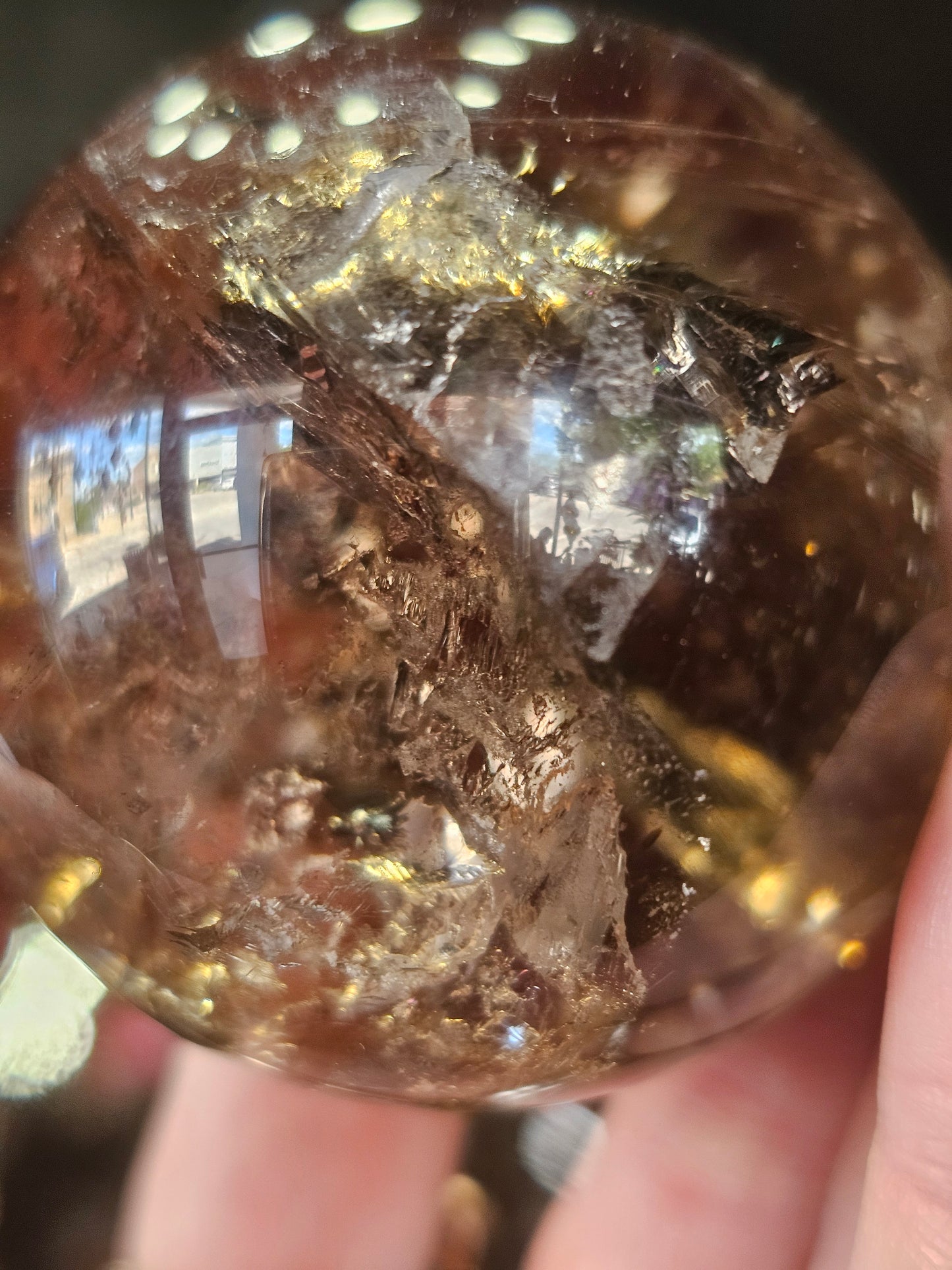 Smoky Quartz Sphere