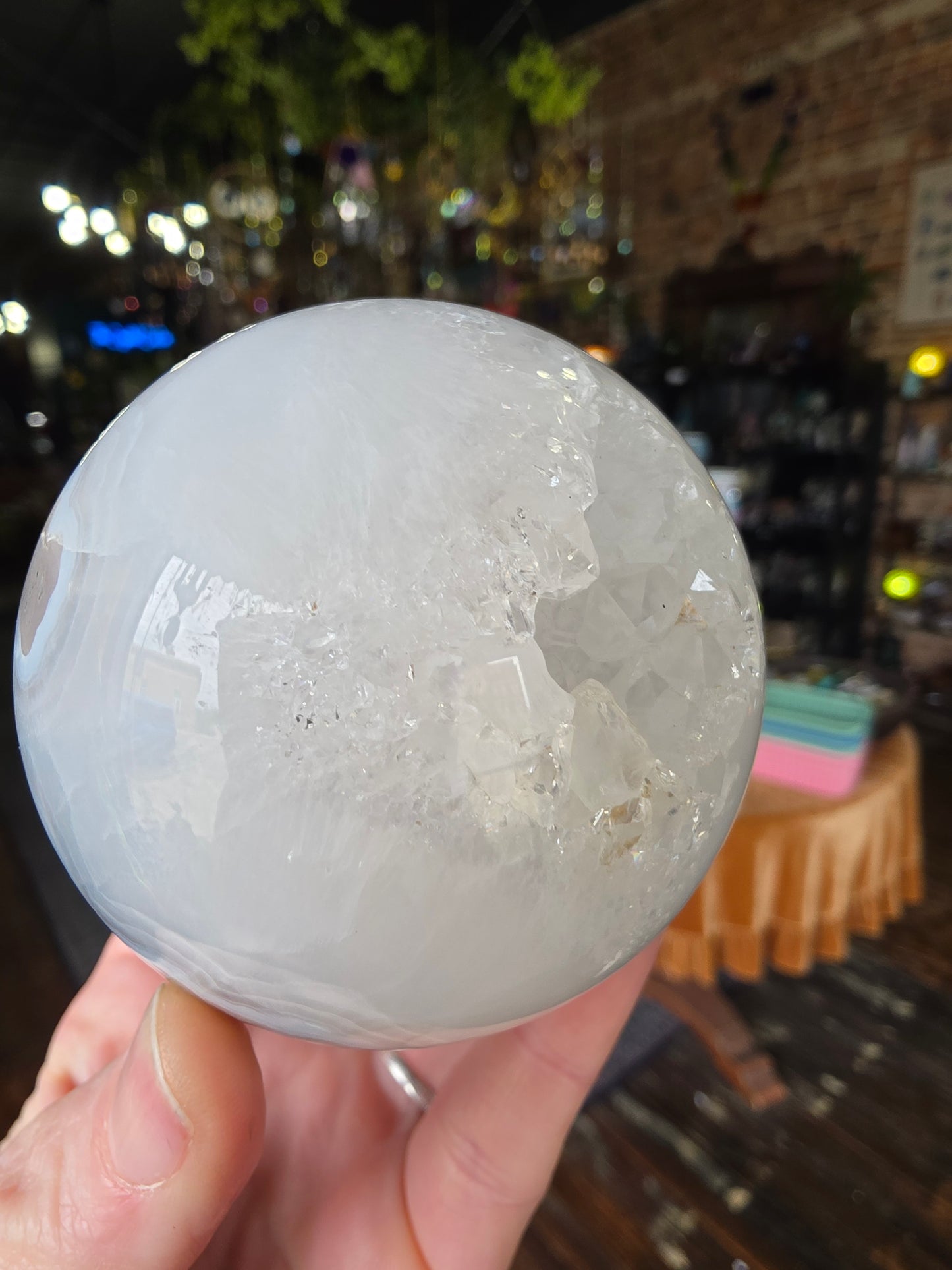 Moss Agate Sphere
