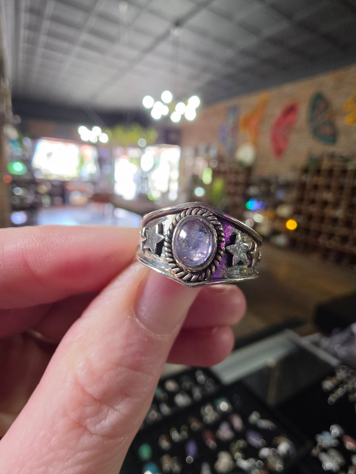 Size 7 Tanzanite Ring