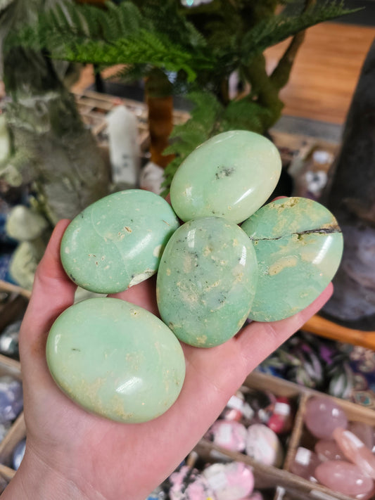 Chrysoprase Palmstone