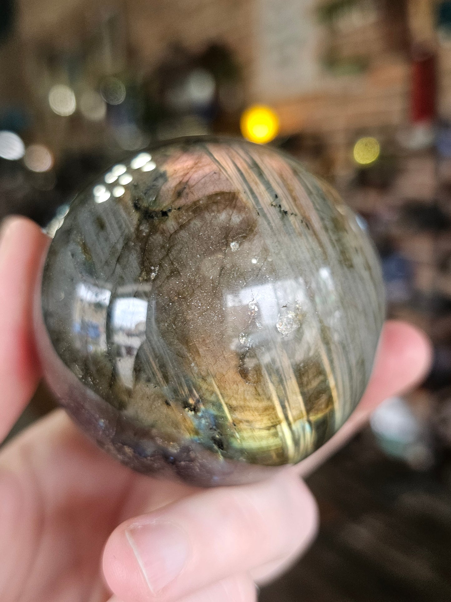 Labradorite Sphere