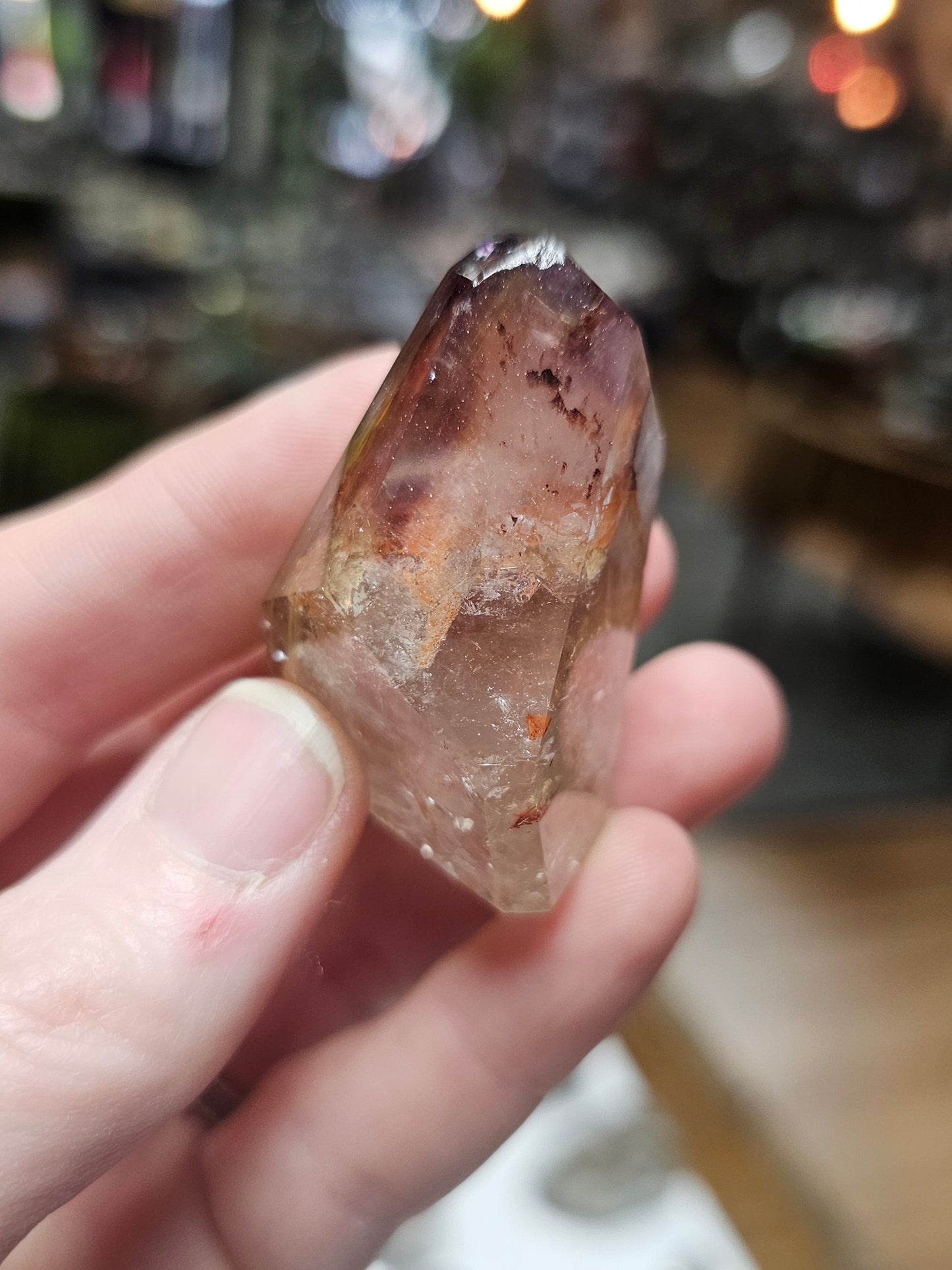 Dream Coated Amethyst Quartz