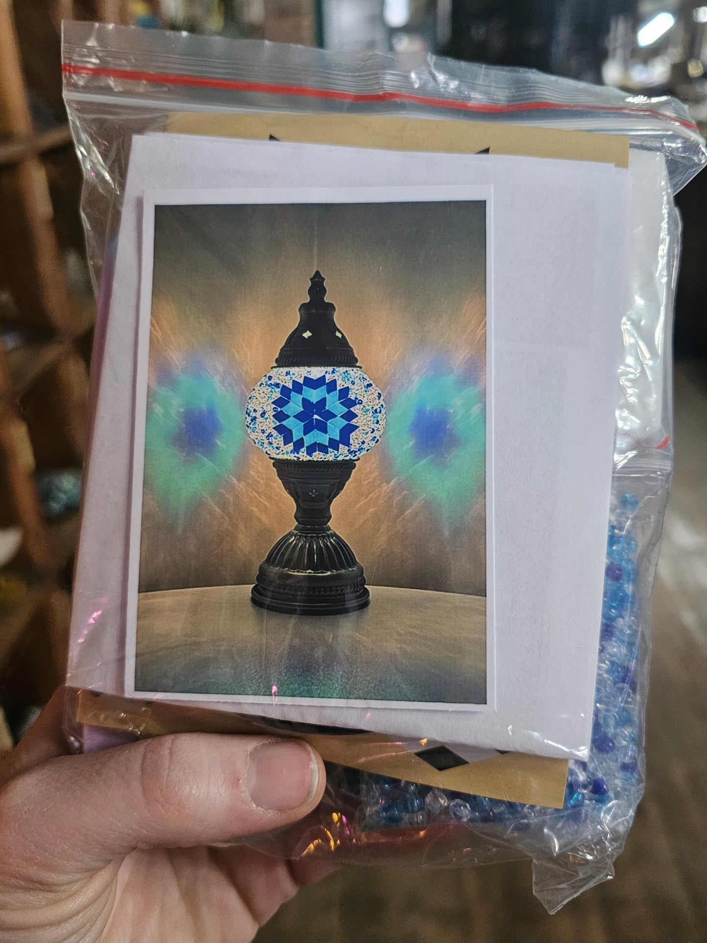 DIY Mosaic Lamp Kit