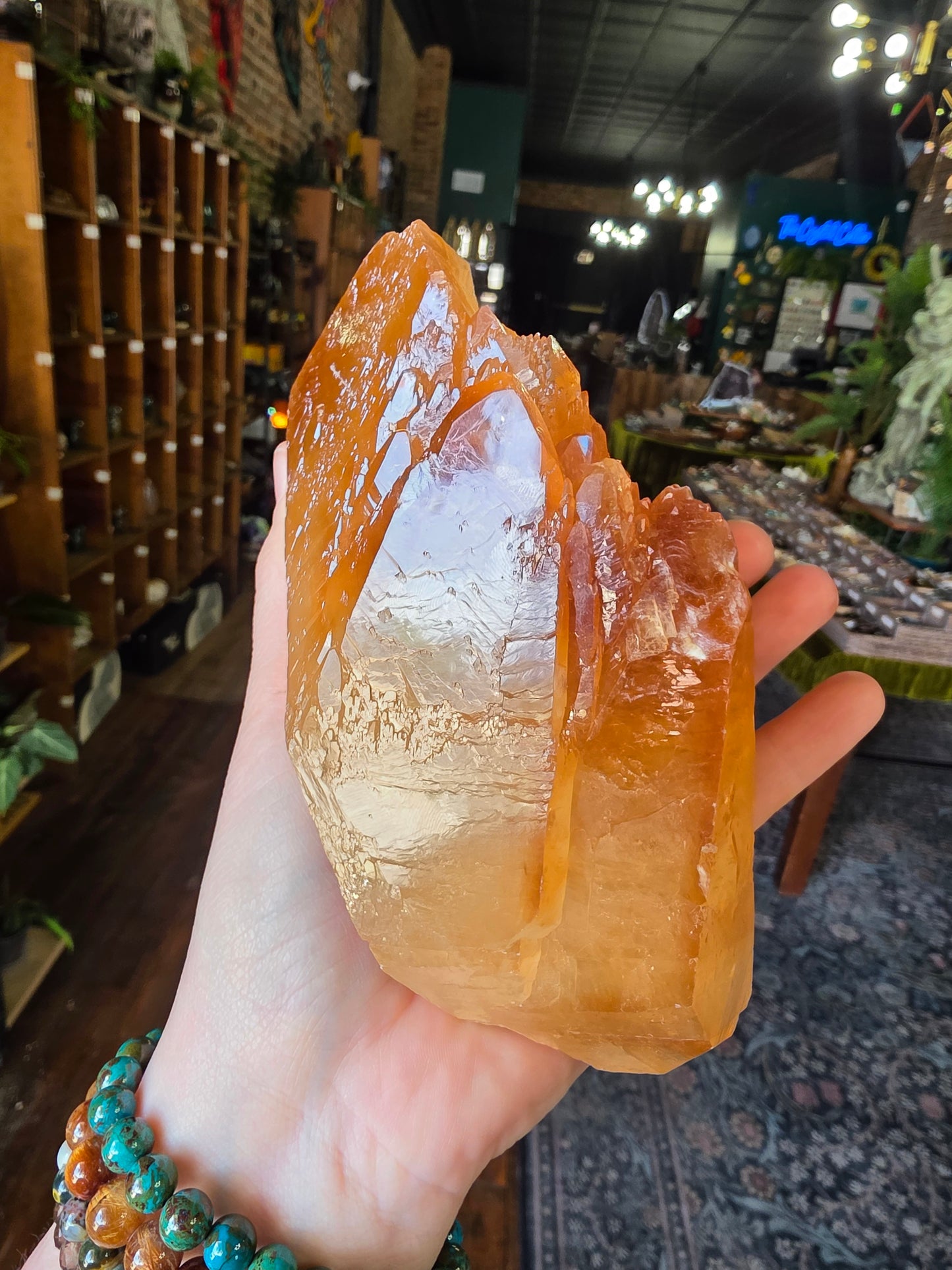 Sphalerite on Calcite