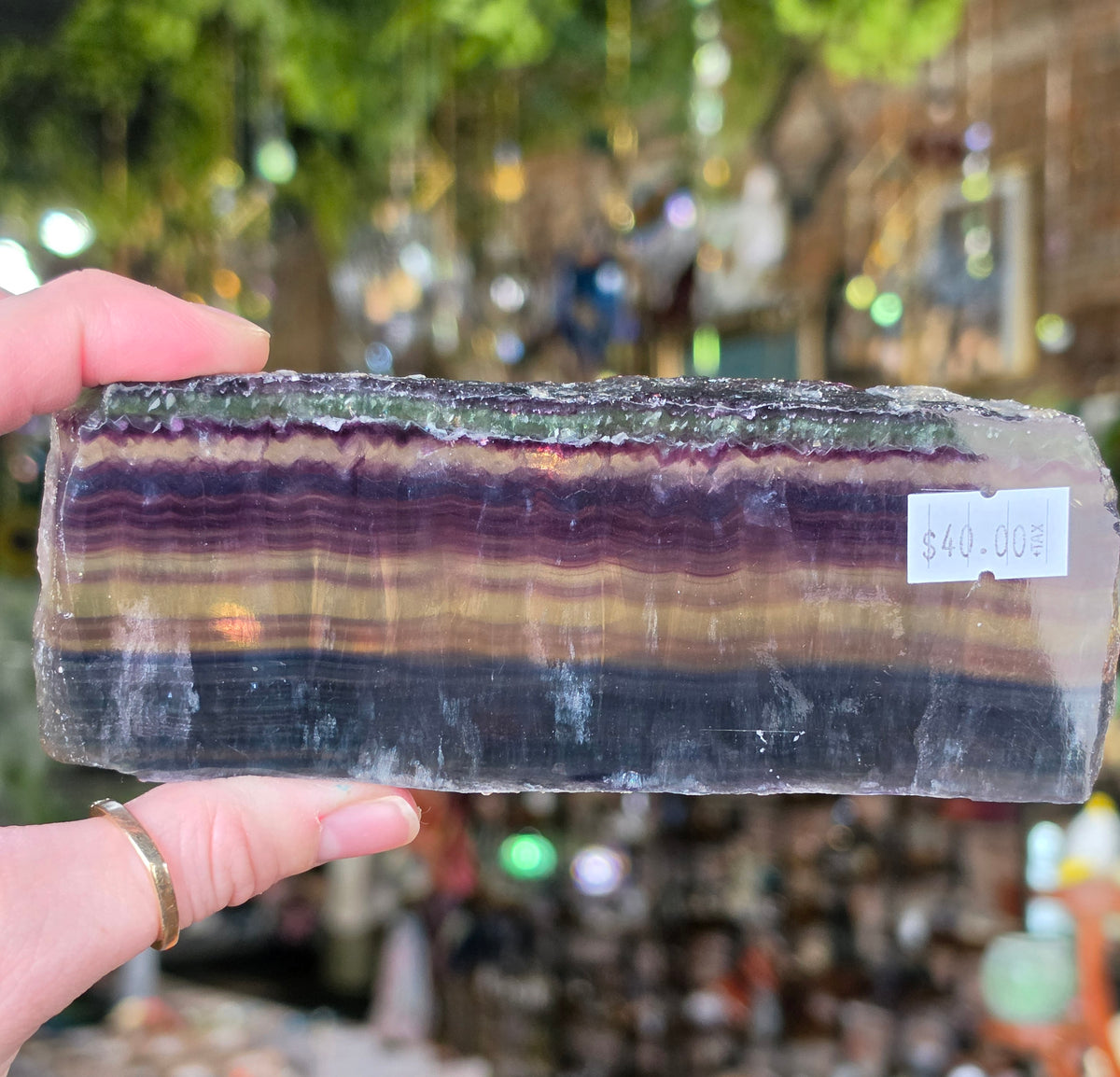 Polished Fluorite Window