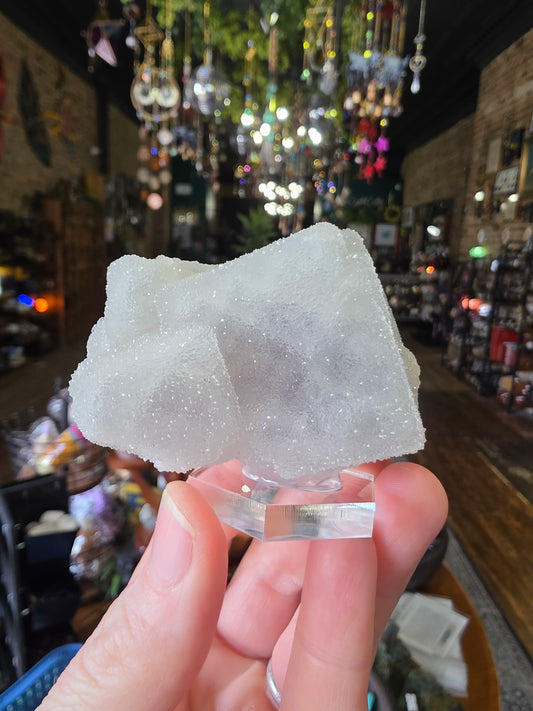 Sugar Fluorite Cube